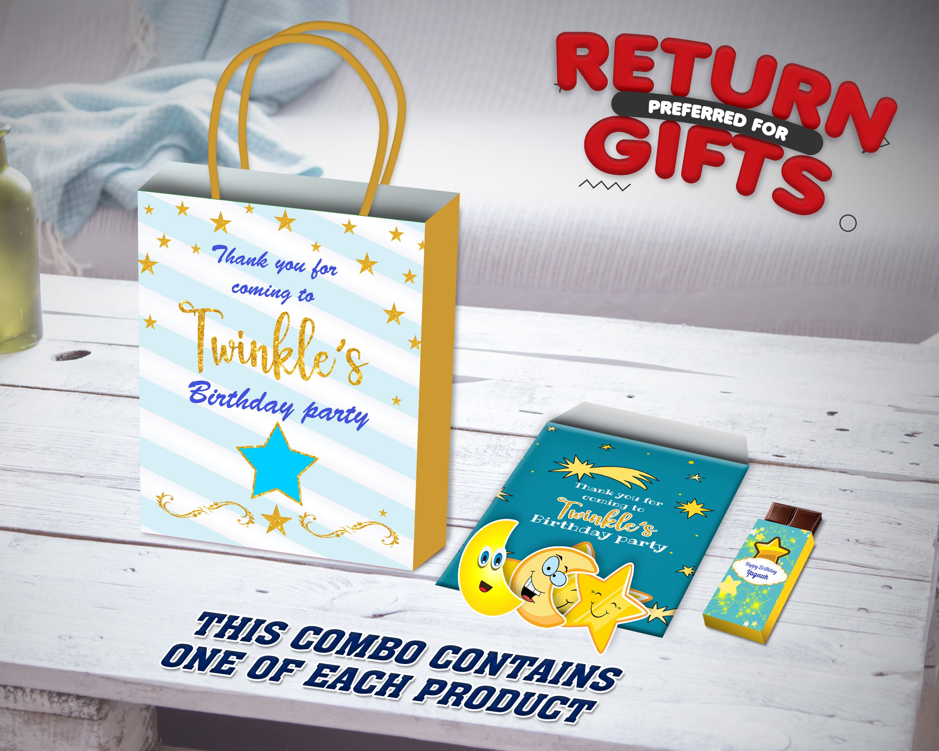 Twinkle Twinkle Little Star Theme Return Gift Combo