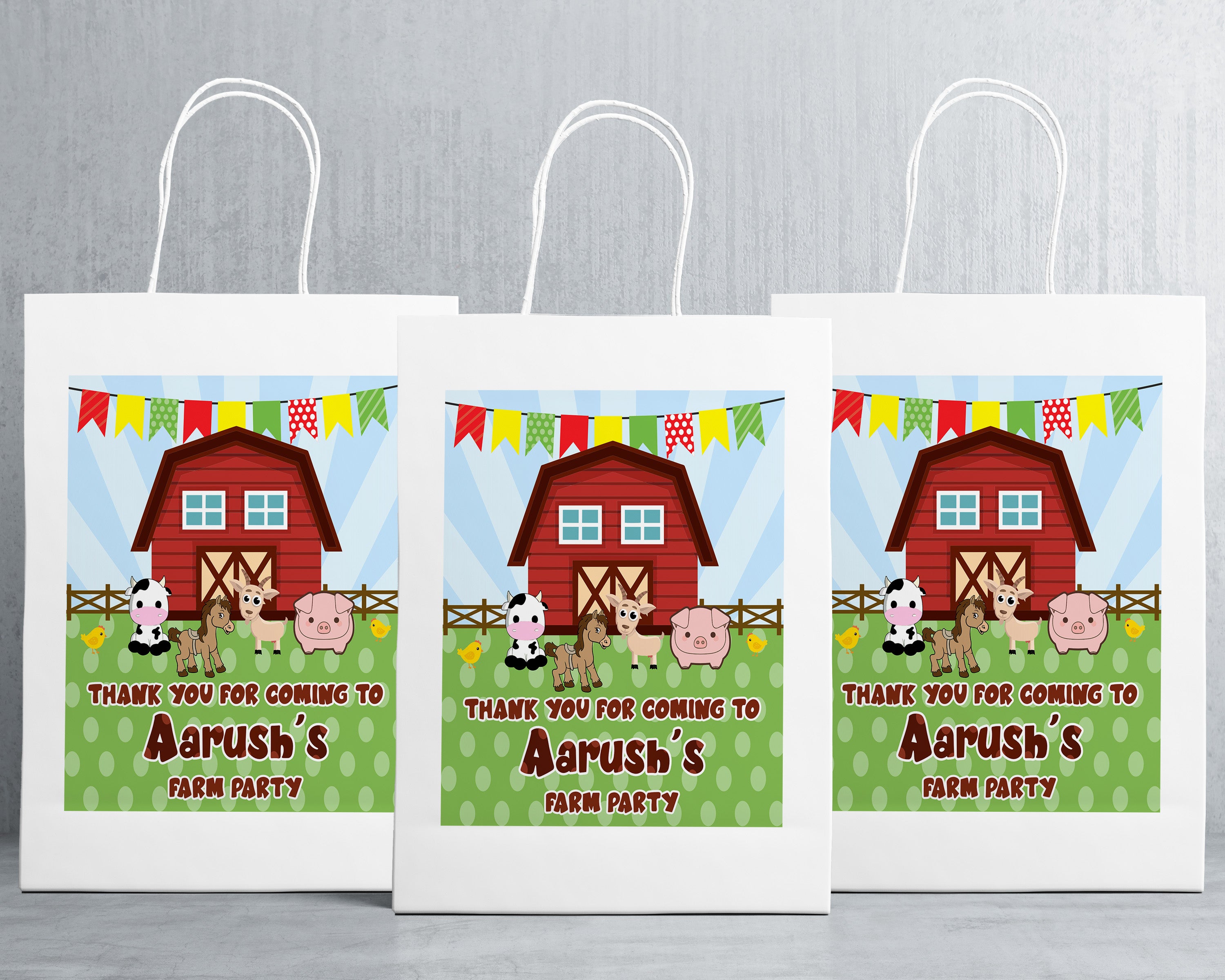 Farm Theme Oversized Return Gift Bag - image 1 of 5 | Party Supplies India