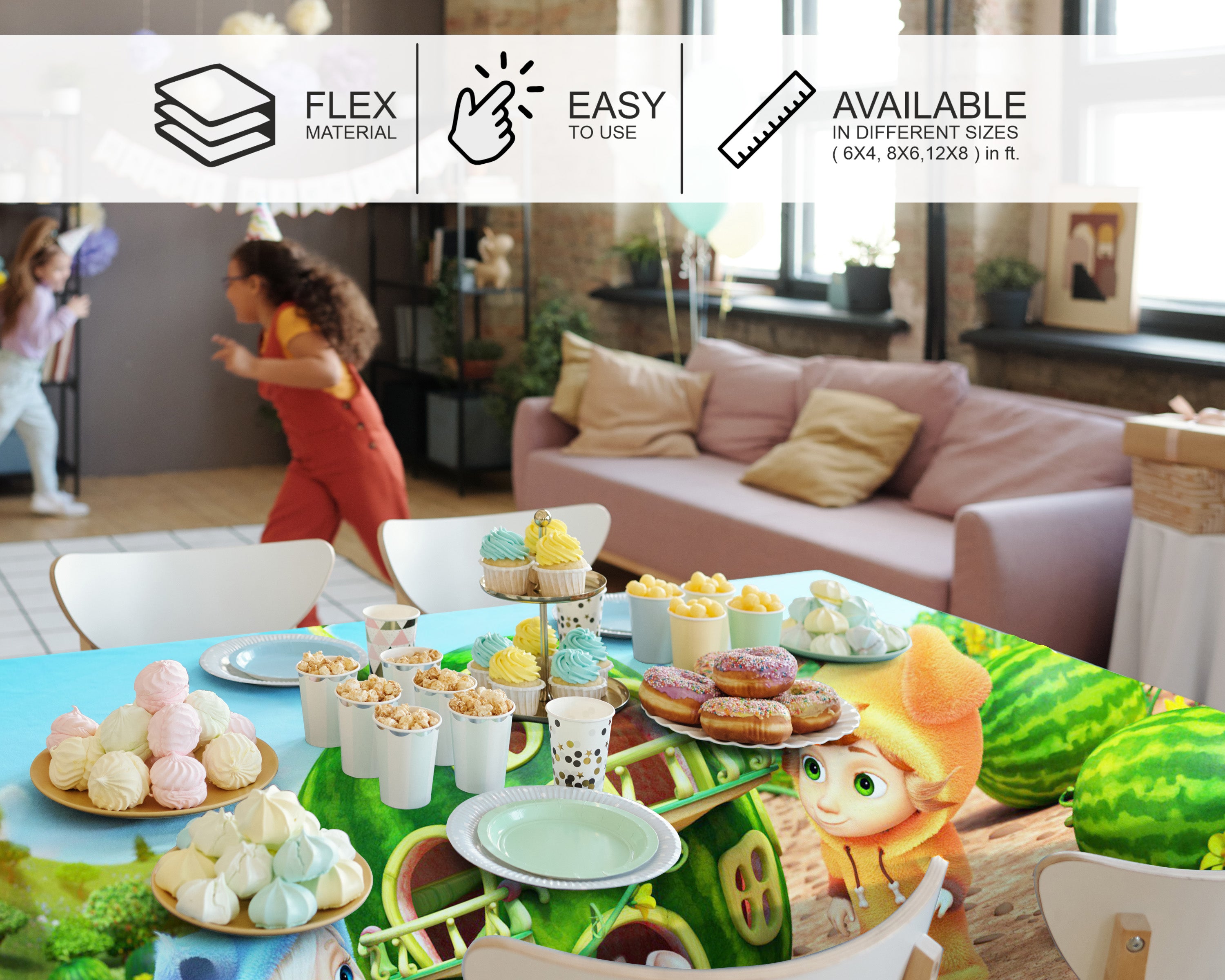 Dave and Ava Theme Tablecover