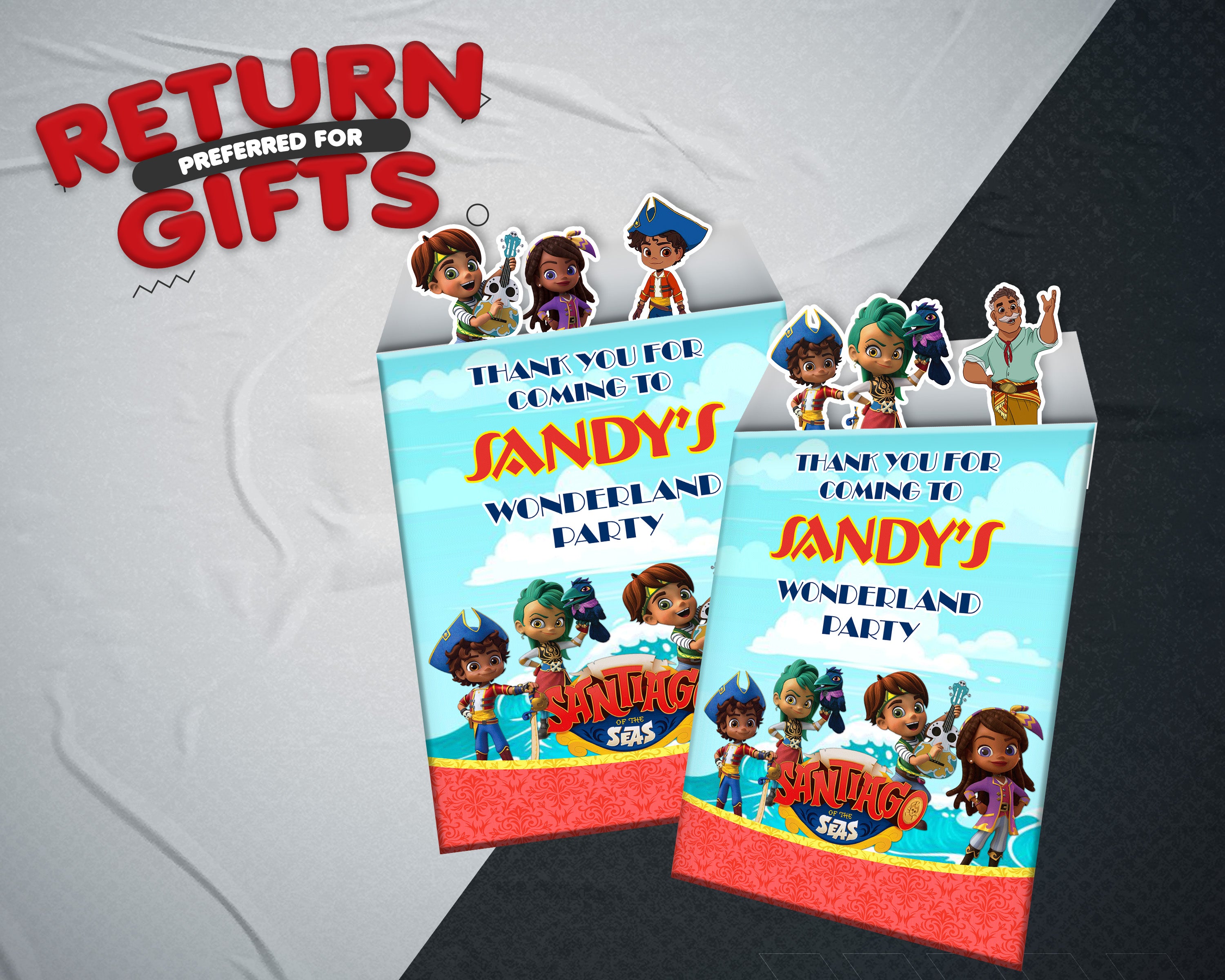 Santiago Theme Mini Magnetic Return Gift Pack