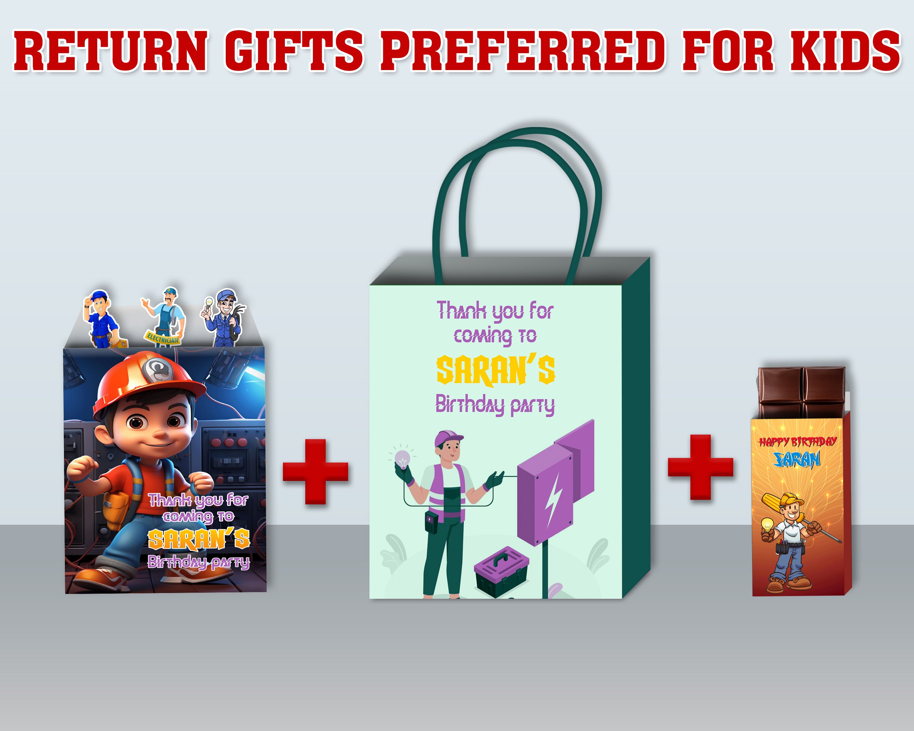 Electrician Theme Return Gift Combo