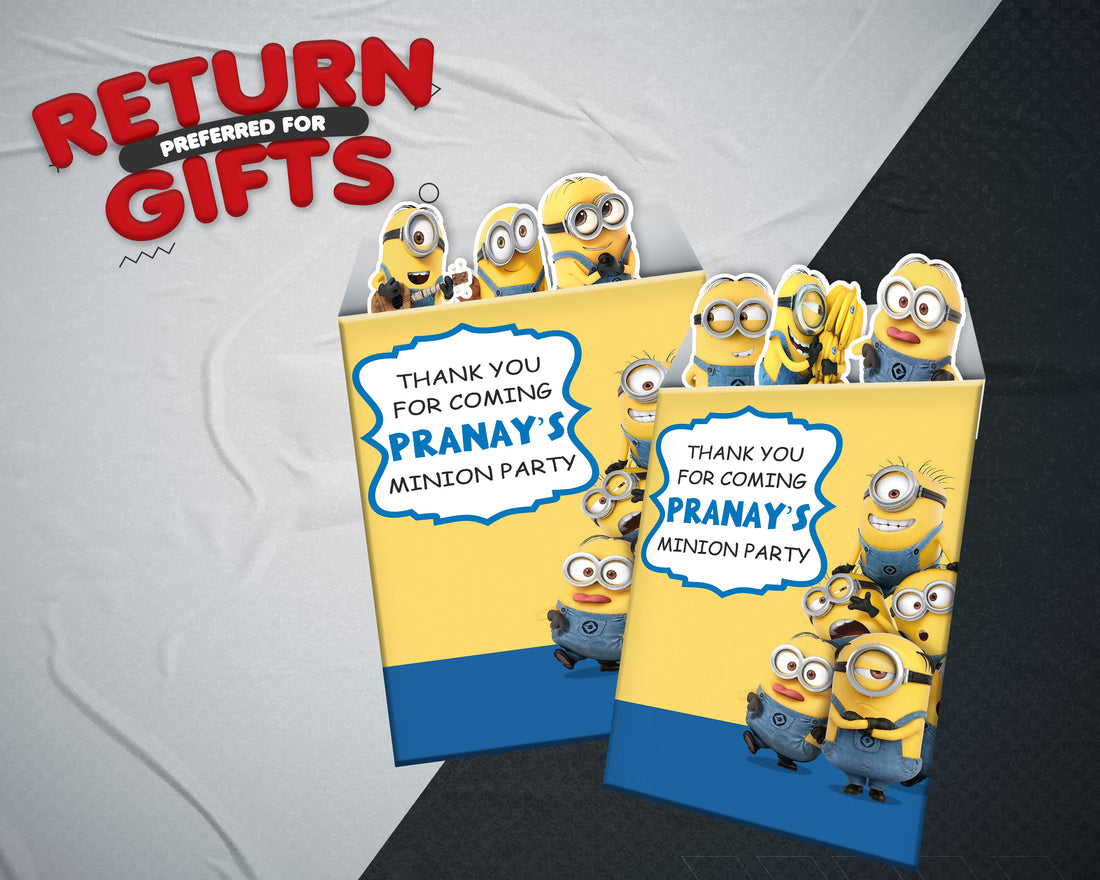 Minion Theme Mini Magnetic Return Gift Pack