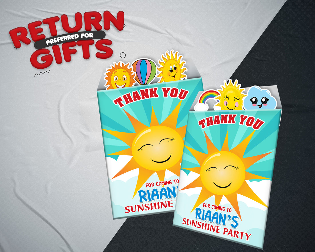 Sunshine Theme Mini Magnetic Return Gift Pack
