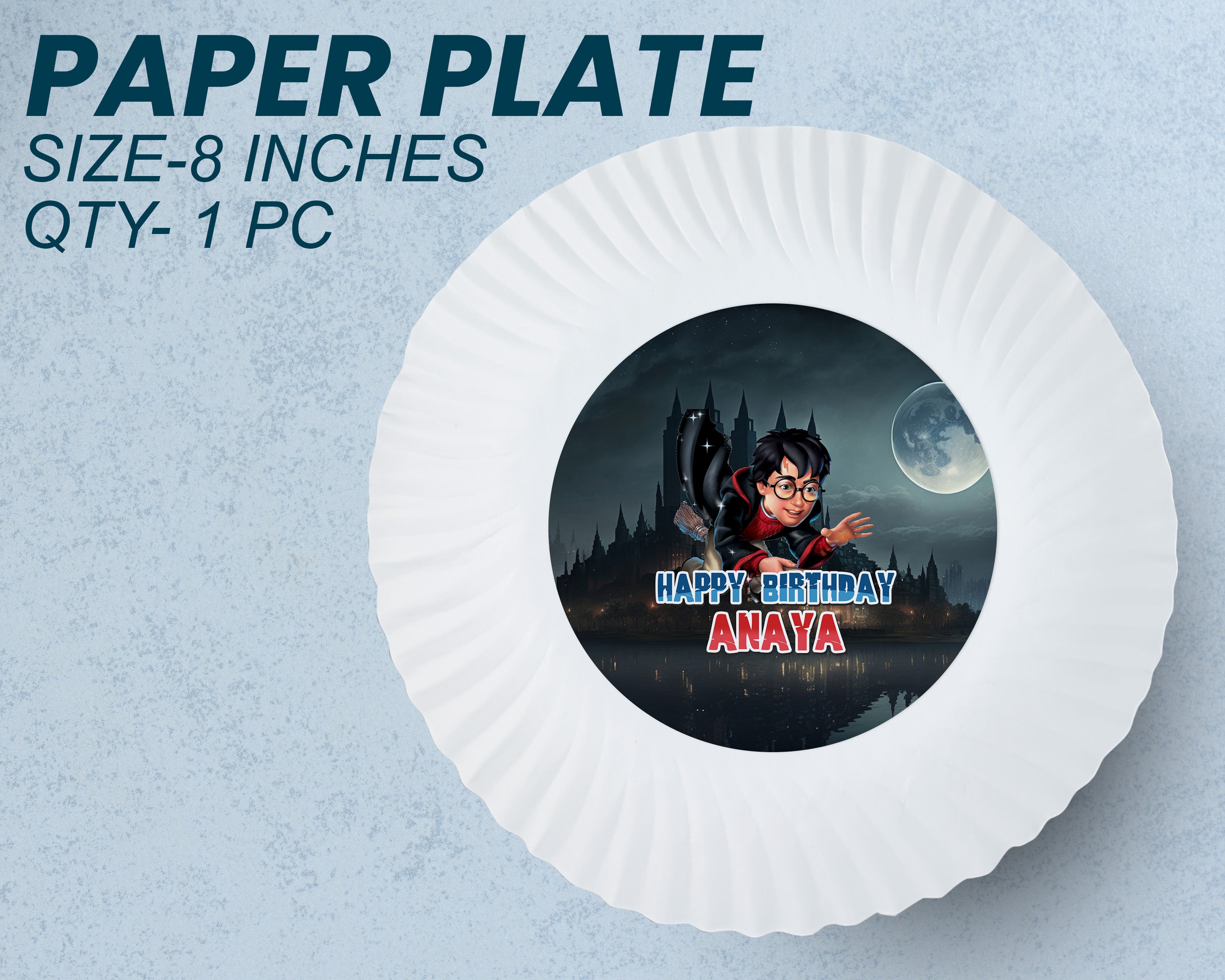 PSI Harry Potter Theme Party Cups and Plates Combo