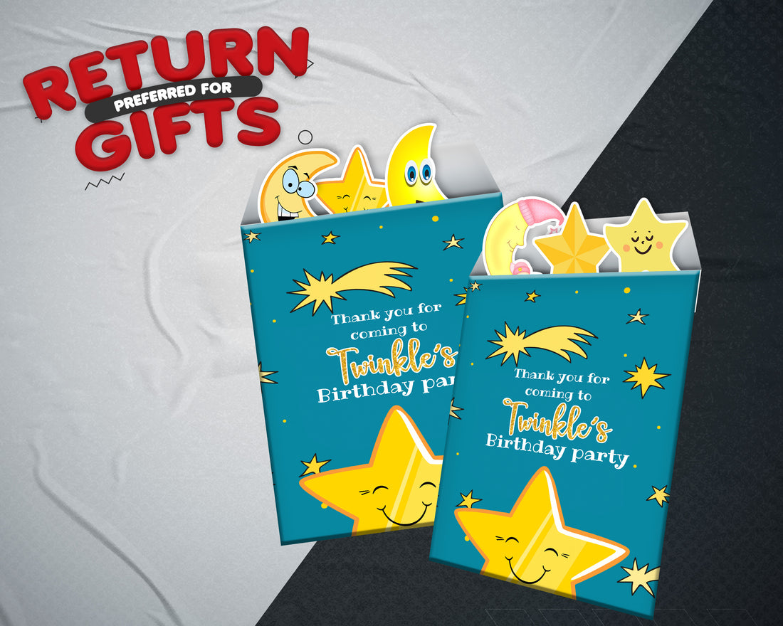 Twinkle Twinkle Little Star Theme Mini Magnetic Return Gift Pack