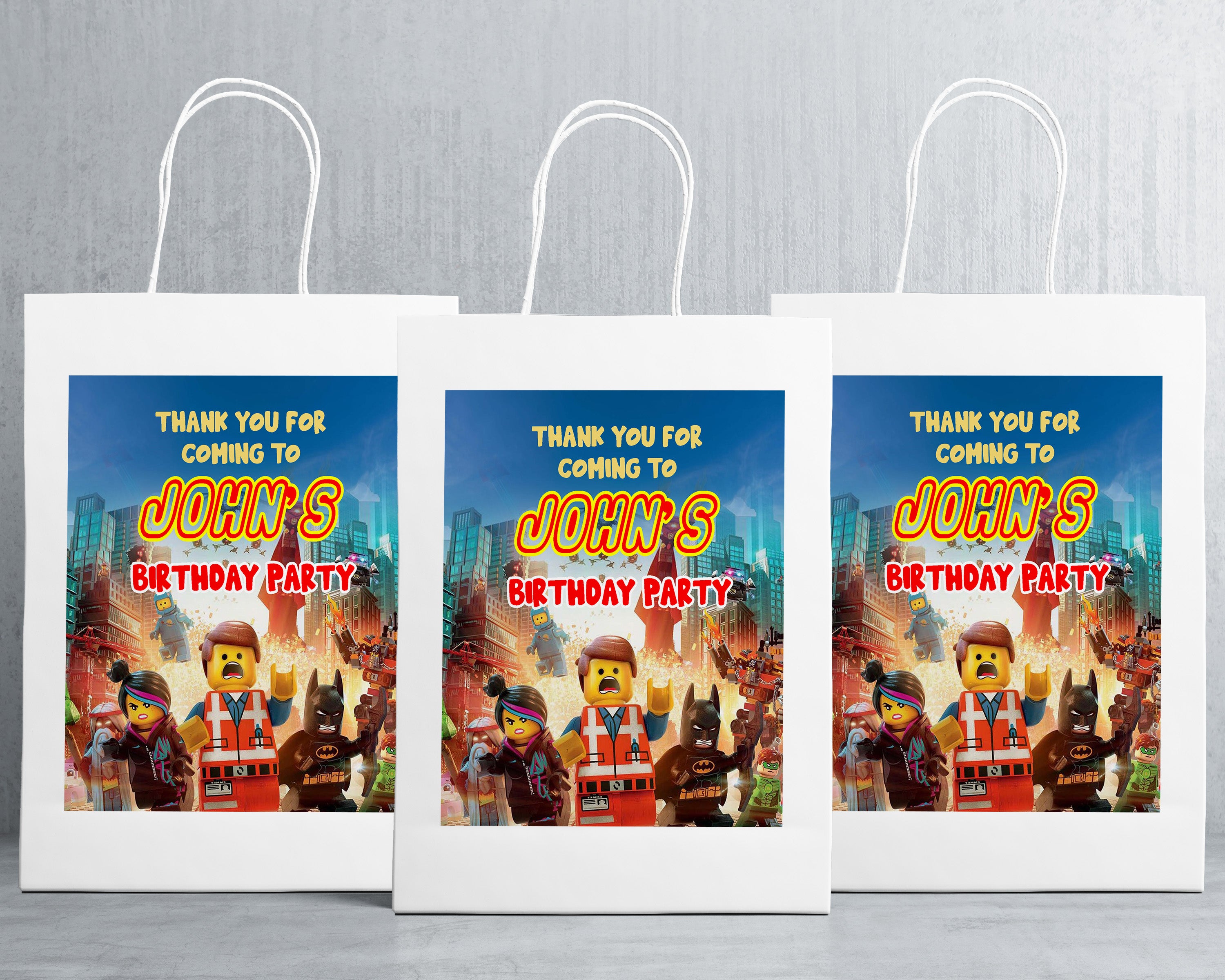 LEGO Theme Oversized Return Gift Bag - image 1 of 5 | Party Supplies India