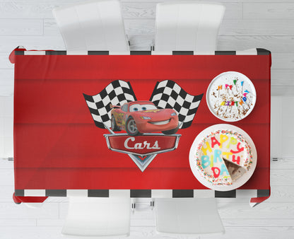 PSI Car Theme Cake Tablecover