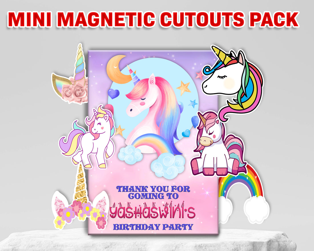 PSI Unicorn theme Mini Magnetic Return Gift Pack