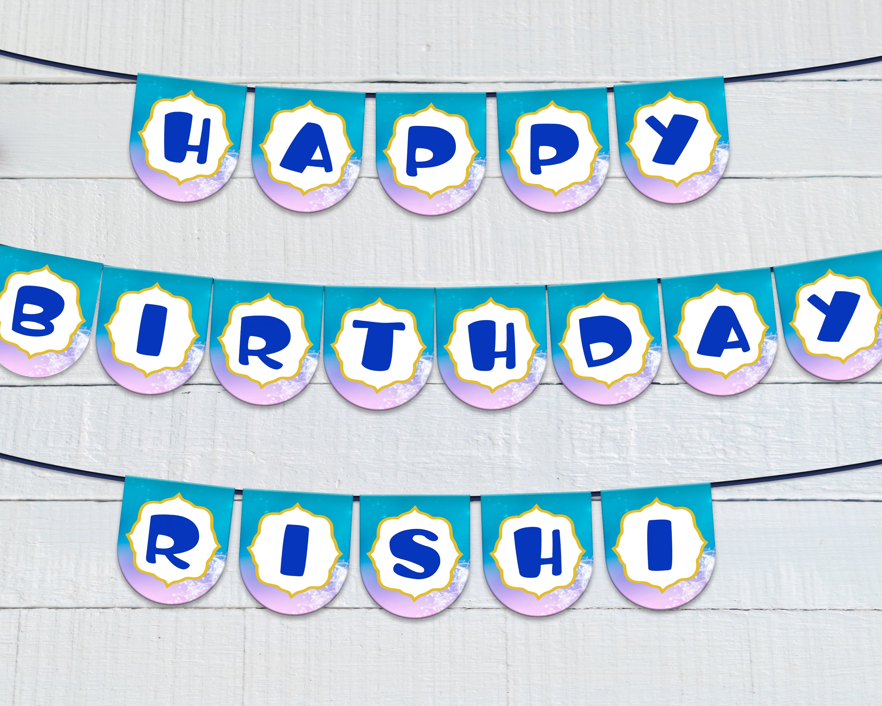 Aladdin Theme Personalized Hanging