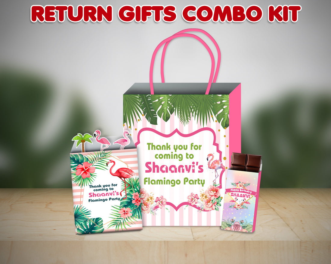 Flamingo Theme Return Gift Combo