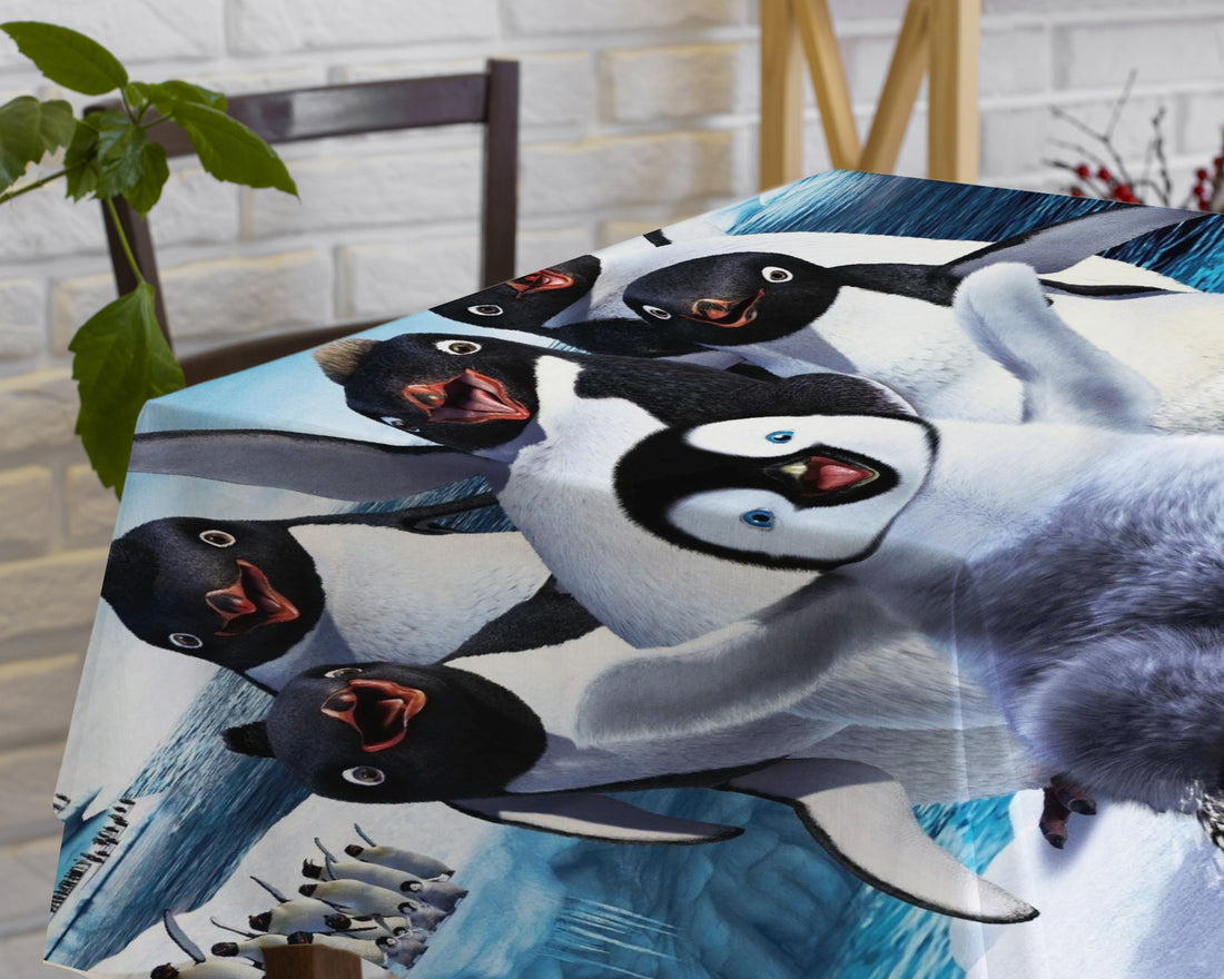 Penguin Theme Cake Tablecover