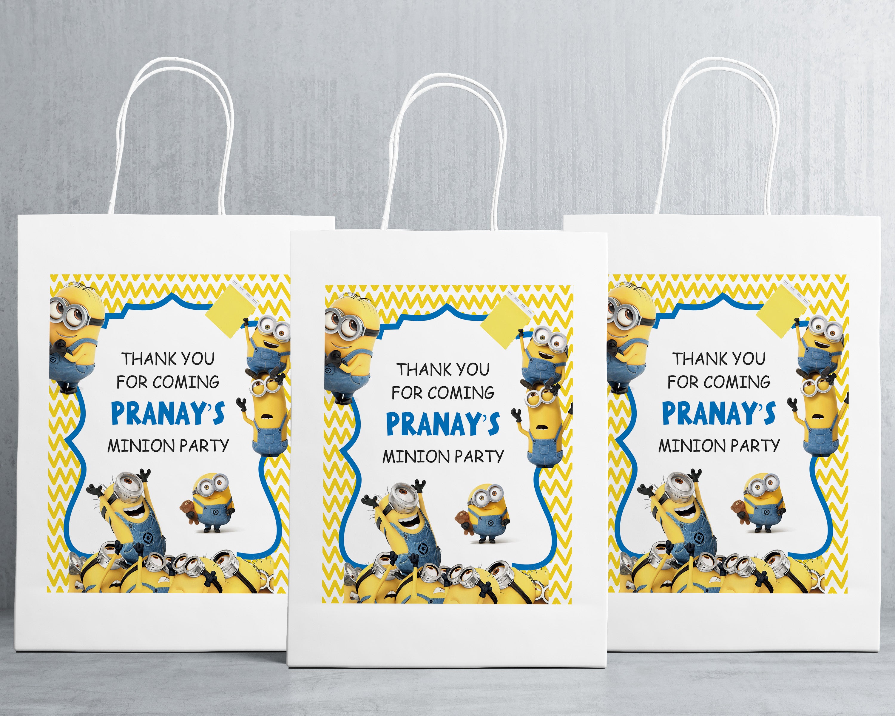 Minions Theme Oversized Return Gift Bag - image 1 of 5 | Party Supplies India