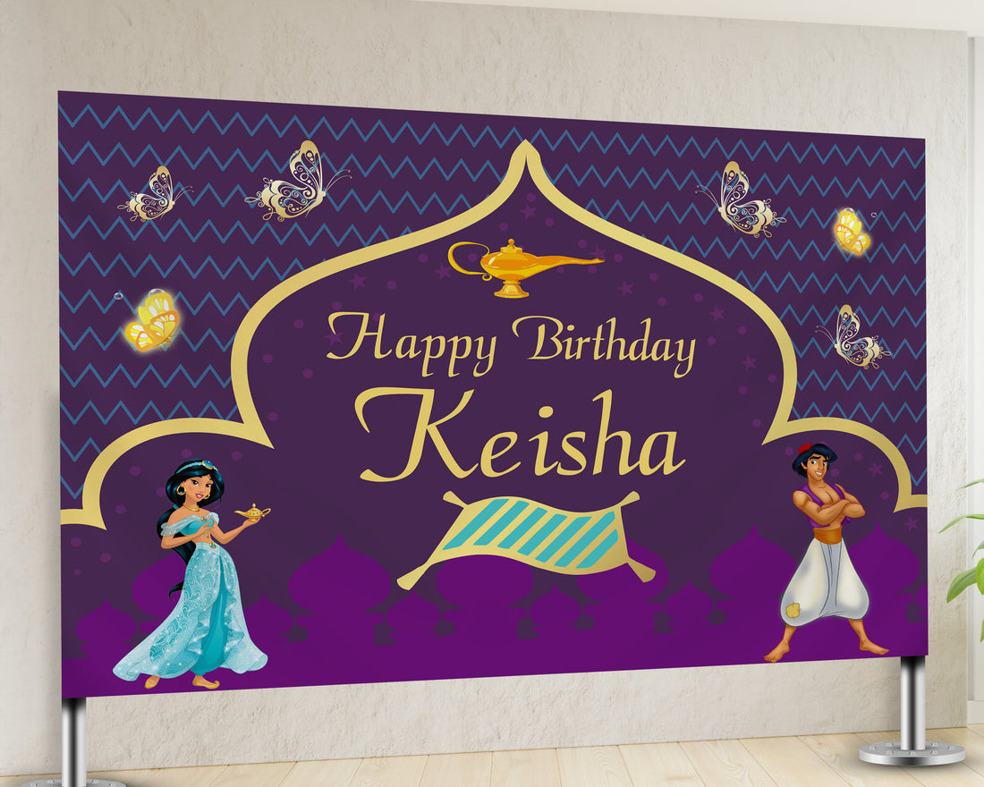 Aladdin Theme Customized Backdrop