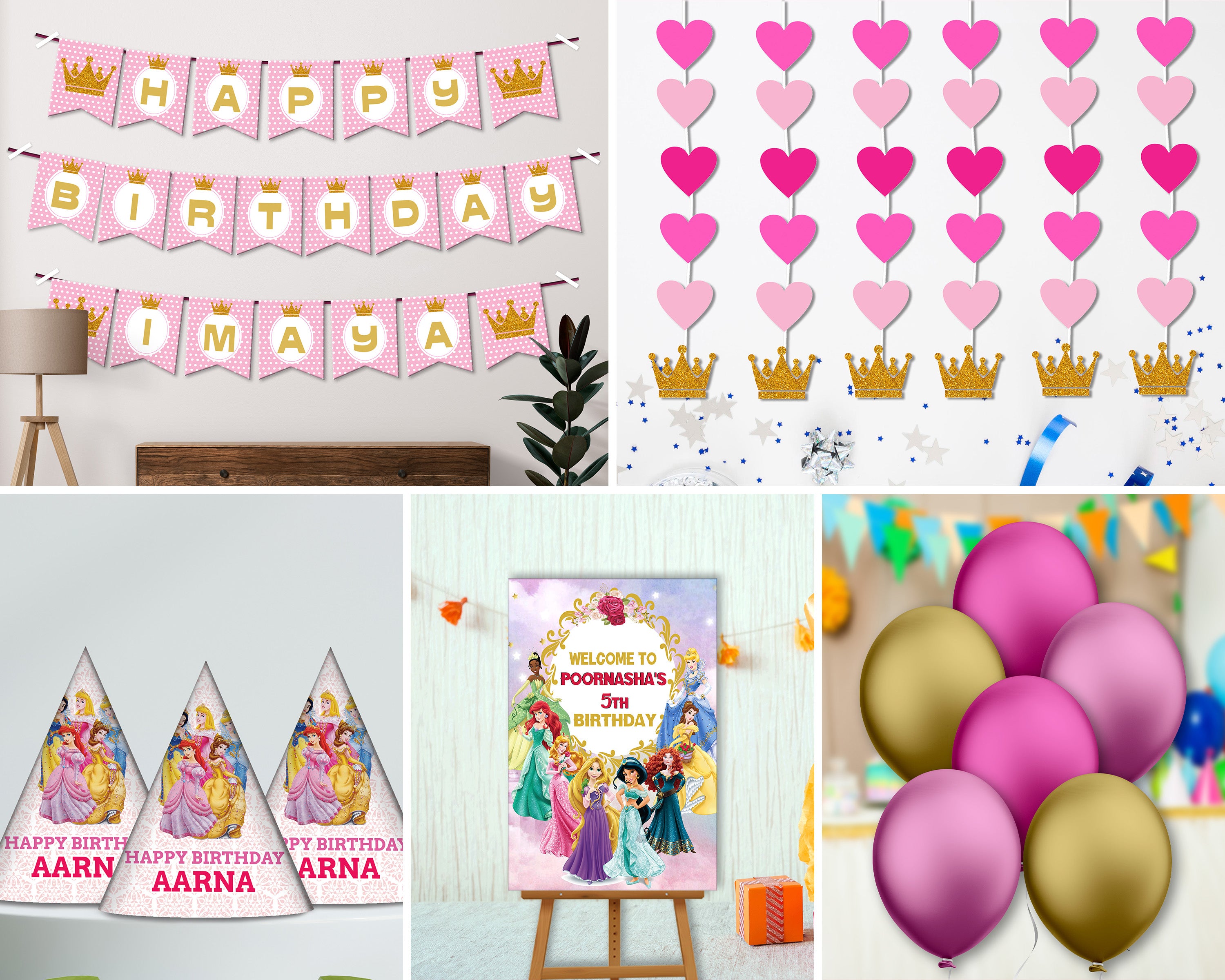 Princess Theme Heritage Kit - image 1 of 6 | Party Supplies India