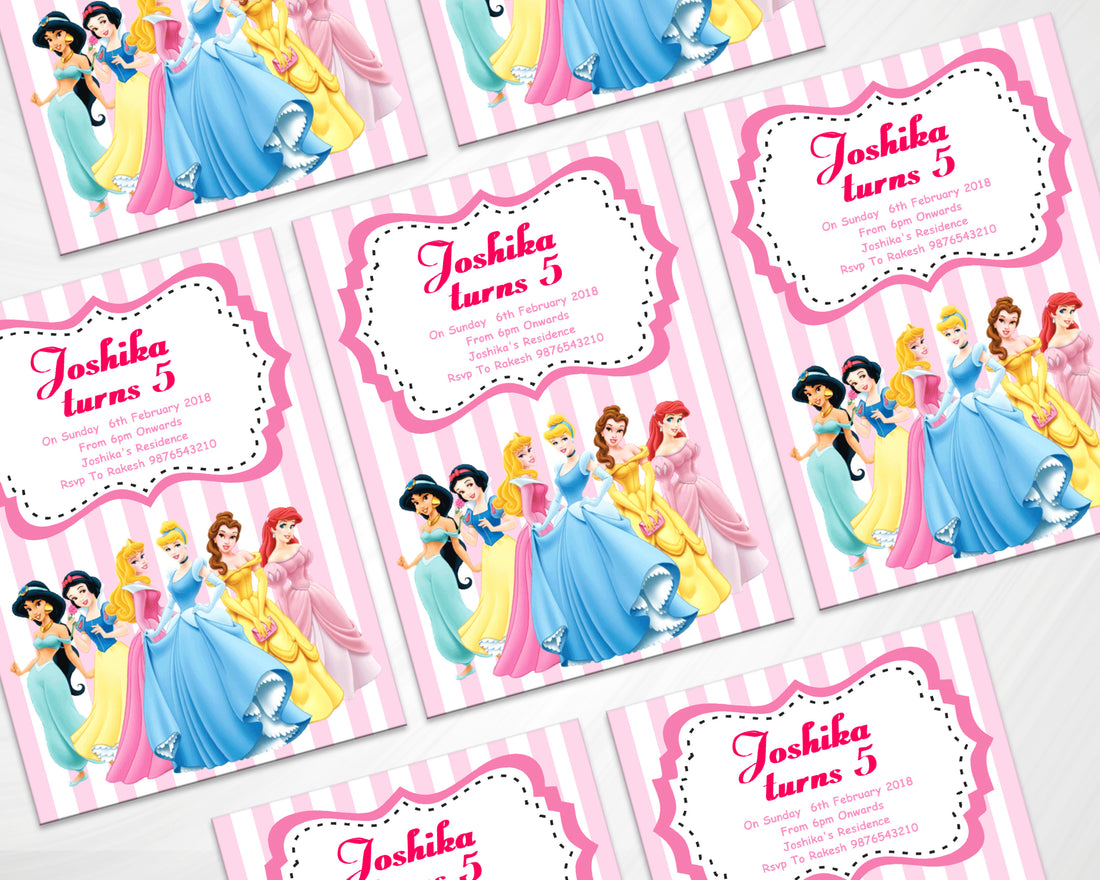 Princess Theme Invite