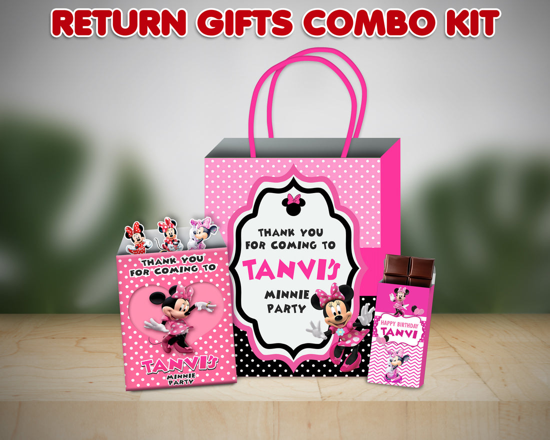 PSI Minnie Mouse Theme Return Gift Combo