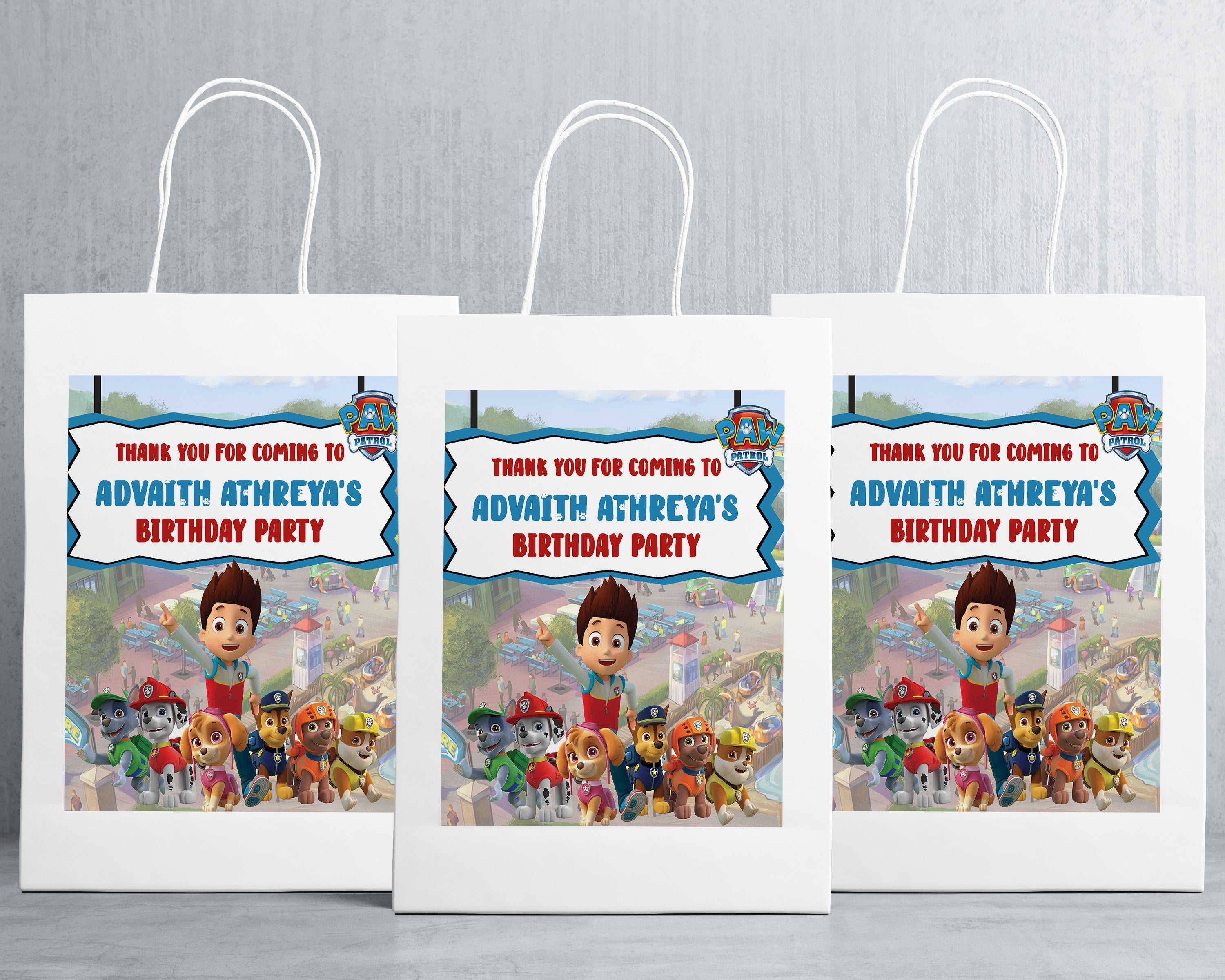 Paw Patrol Oversized Return Gift Bag