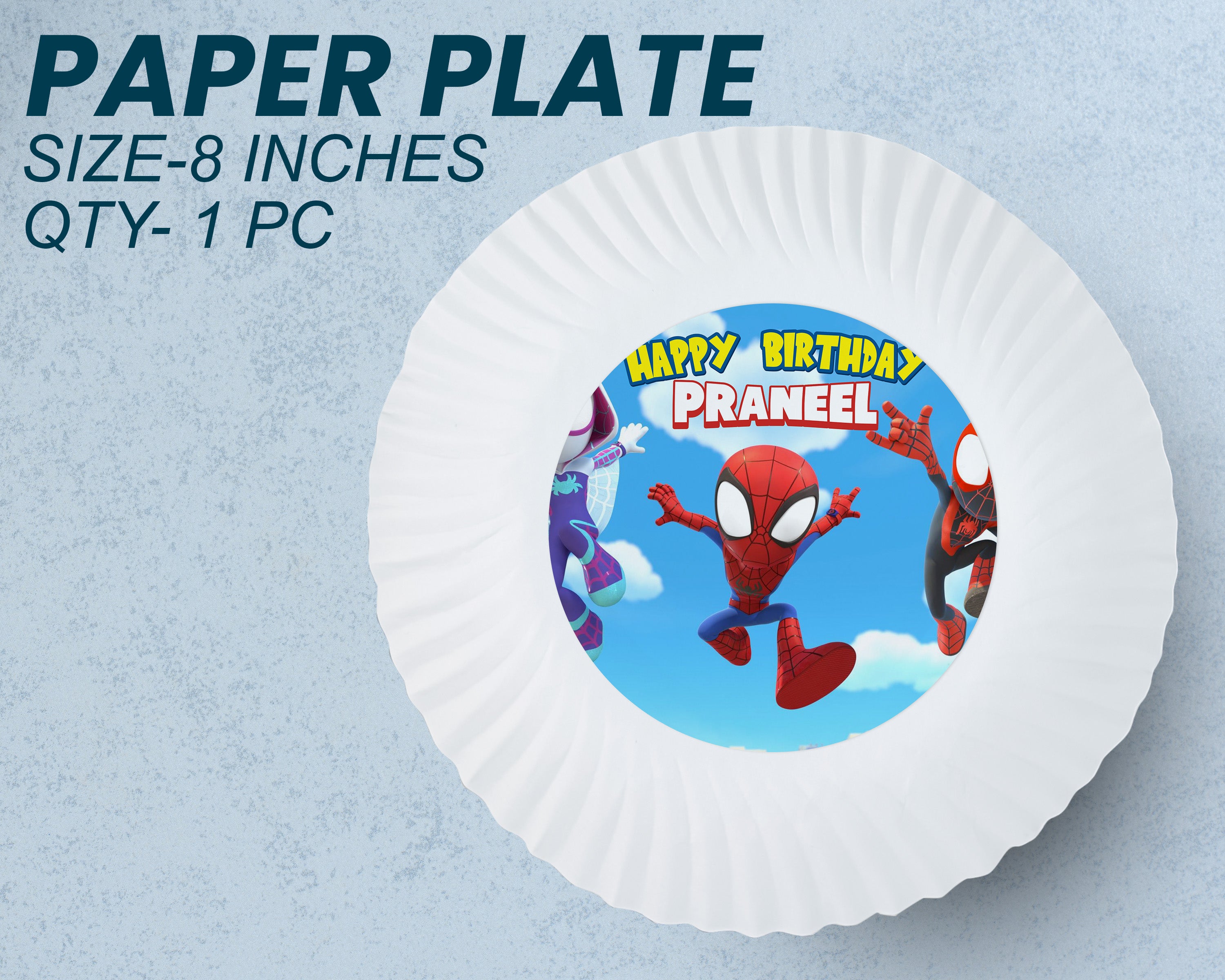 Spidey and his Friends Theme Party Cups and Plates Combo