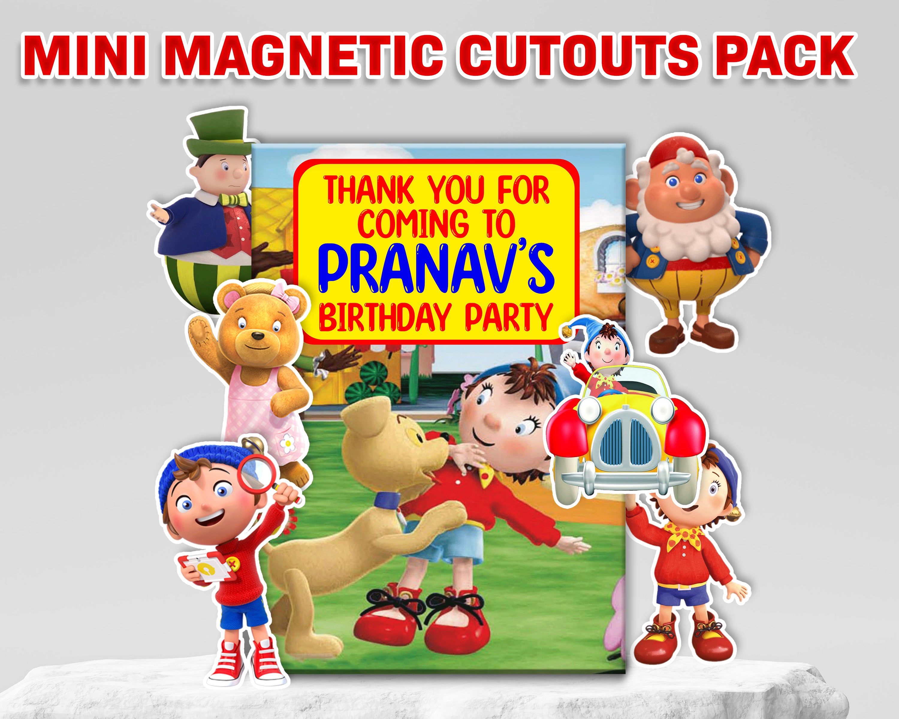 Noddy Theme Mini Magnetic Return Gift Pack