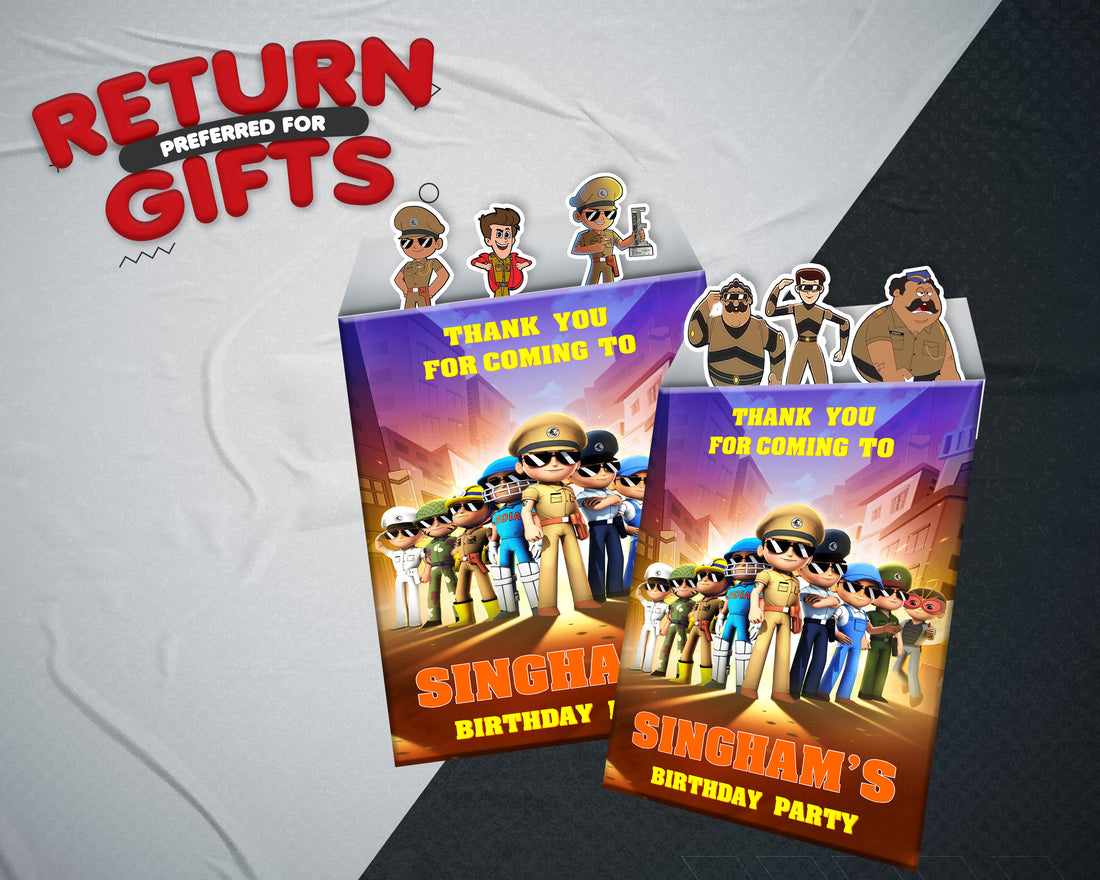 Little singham Theme Mini Magnetic Return Gift Pack