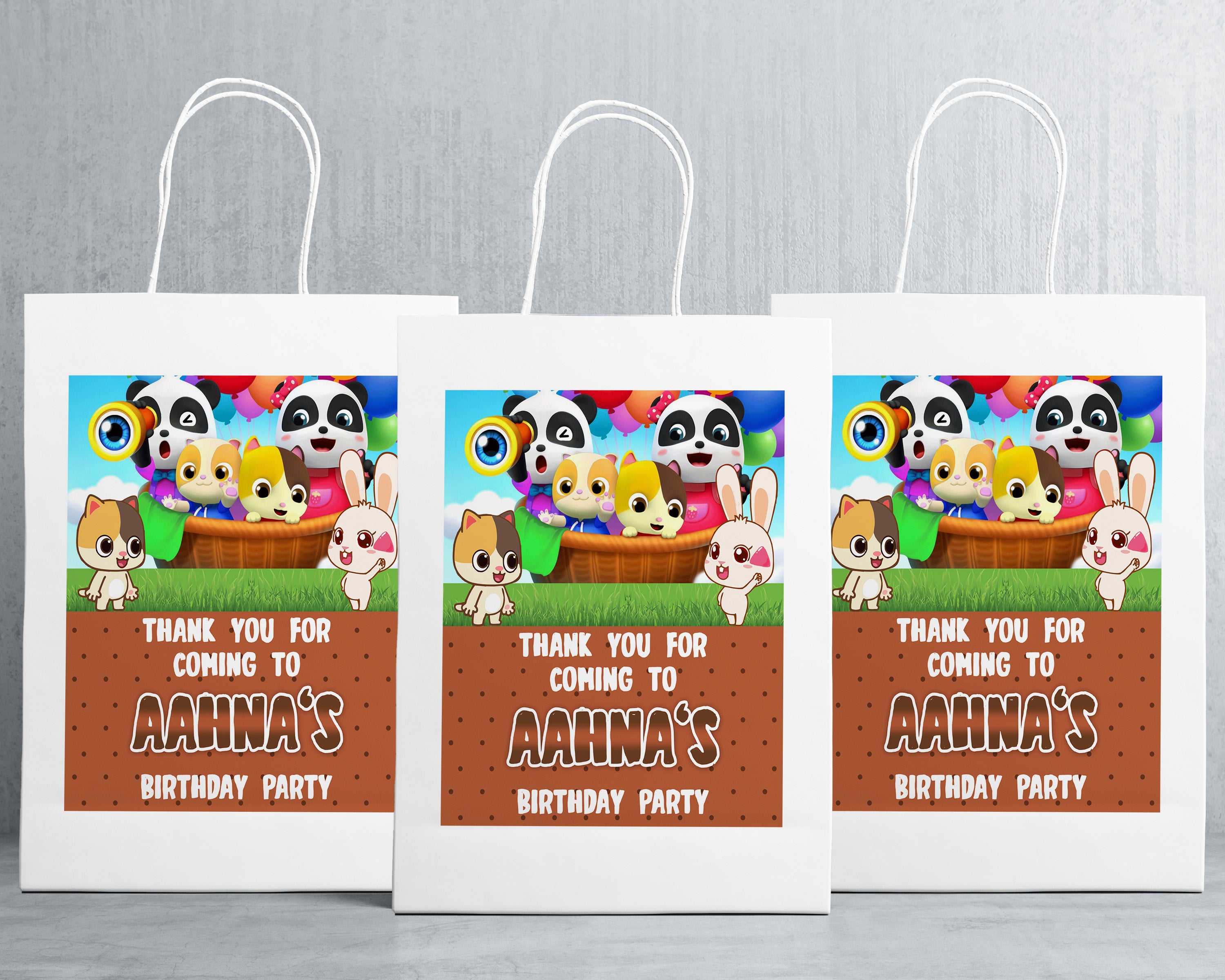 Baby Bus Theme Oversized Return Gift Bag - image 1 of 5 | Party Supplies India