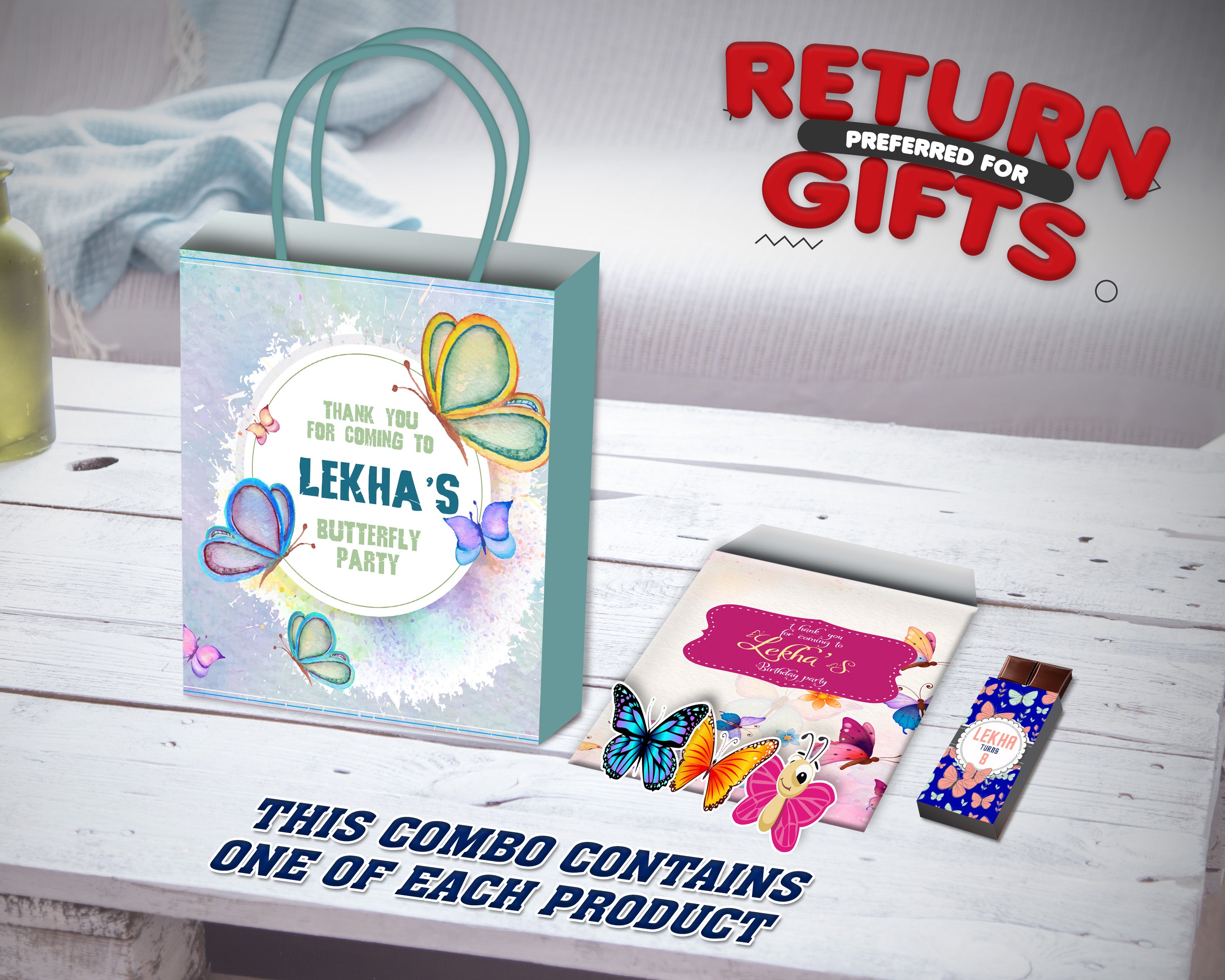 Butterfly Theme Return Gift Combo