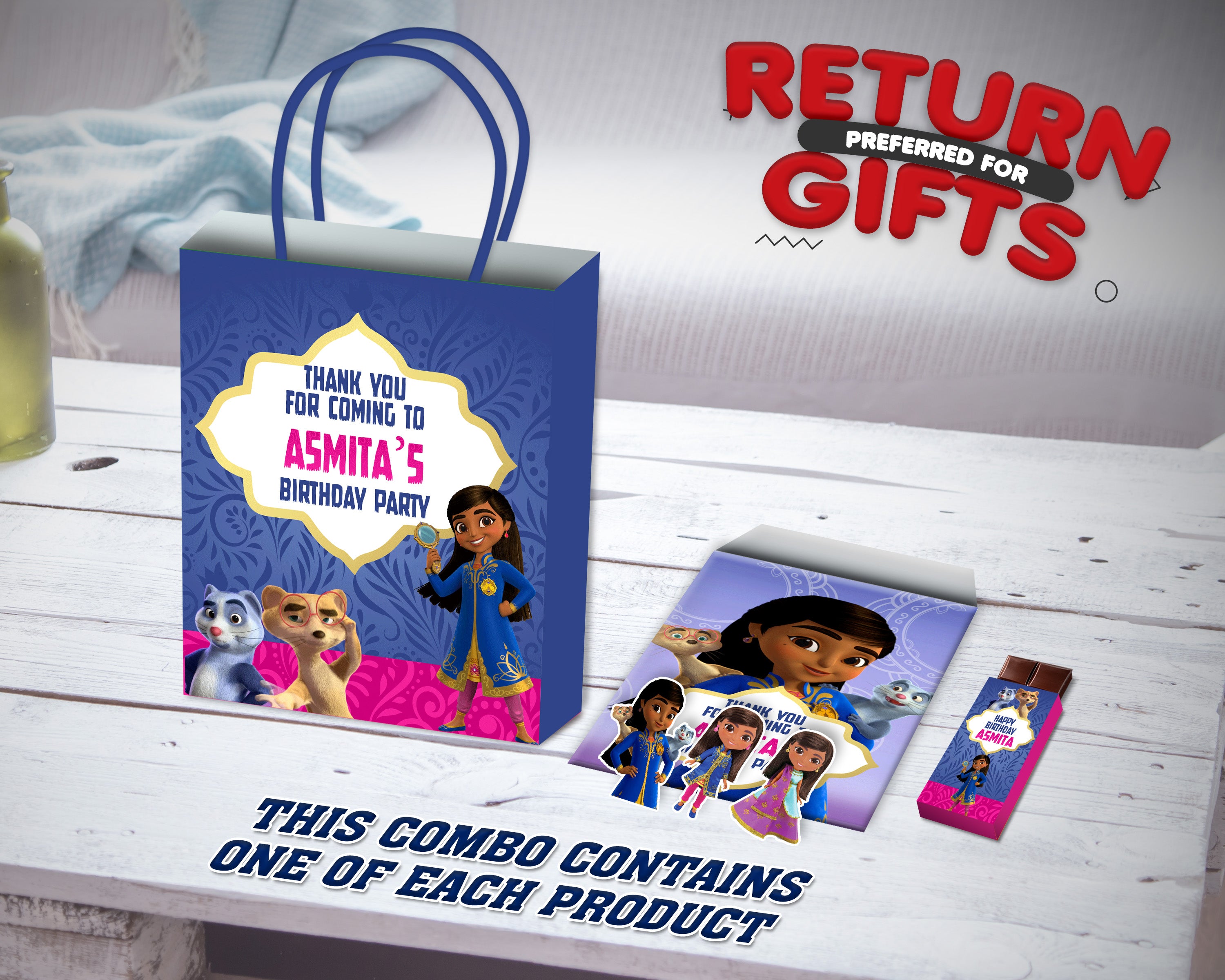 Mira the Royal Detective Theme Return Gift Combo