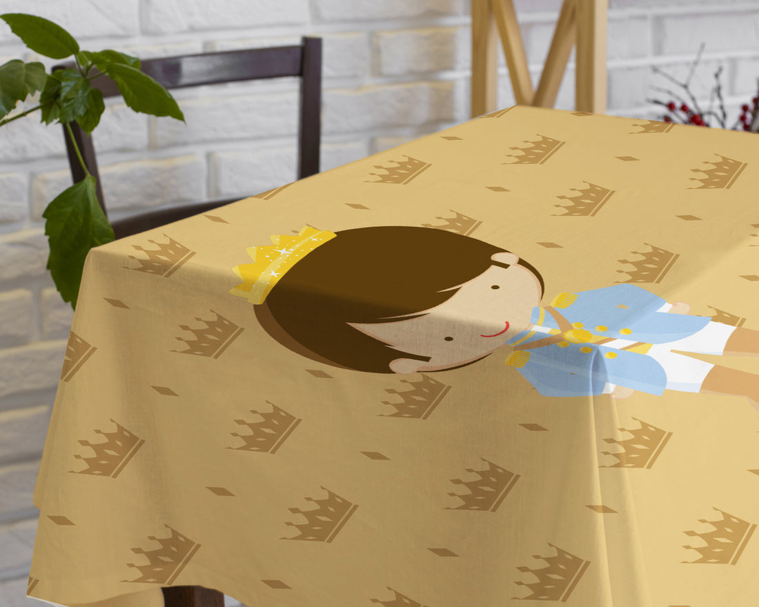 Prince Theme Cake Tablecover
