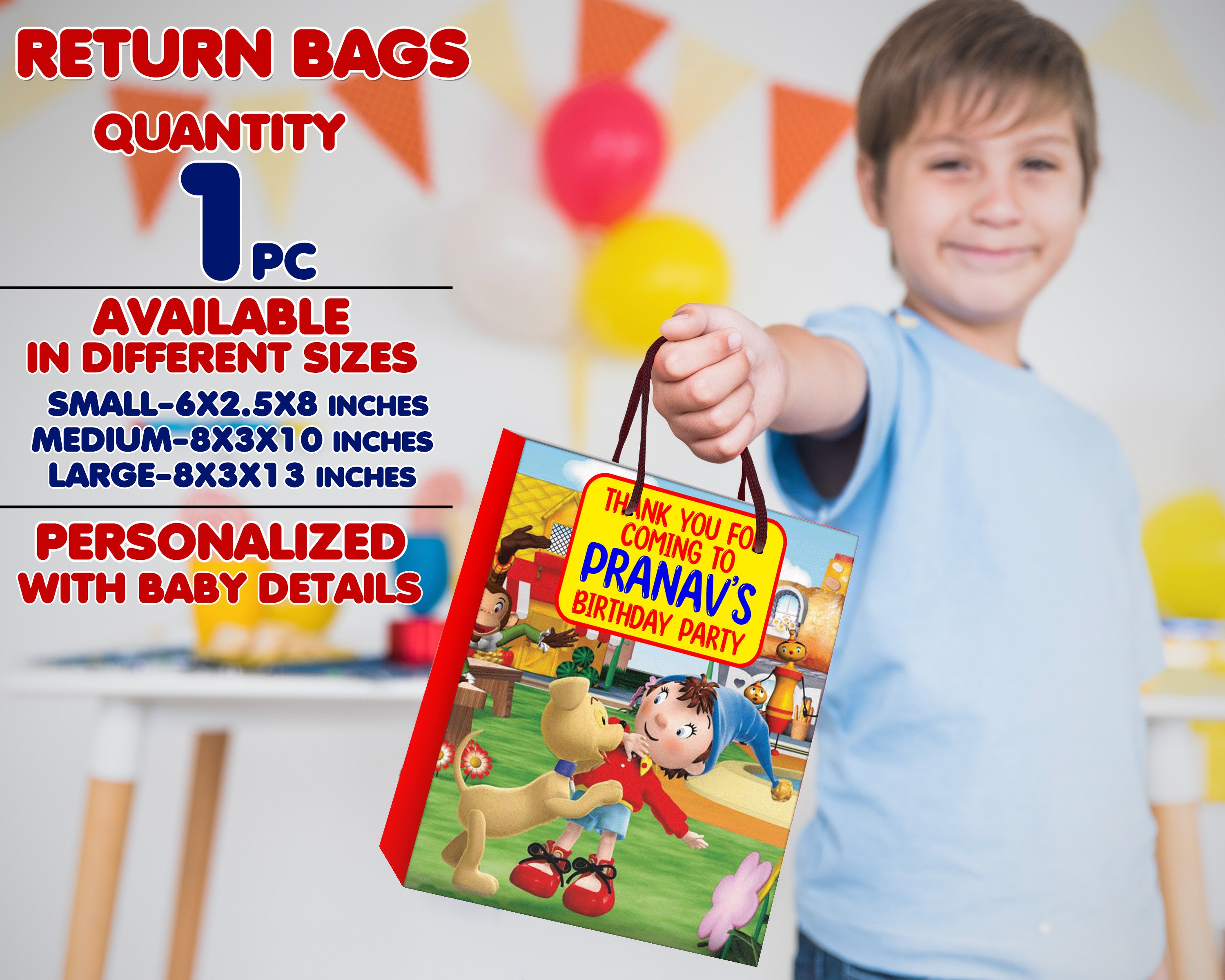 Noddy Theme Return Gift Combo