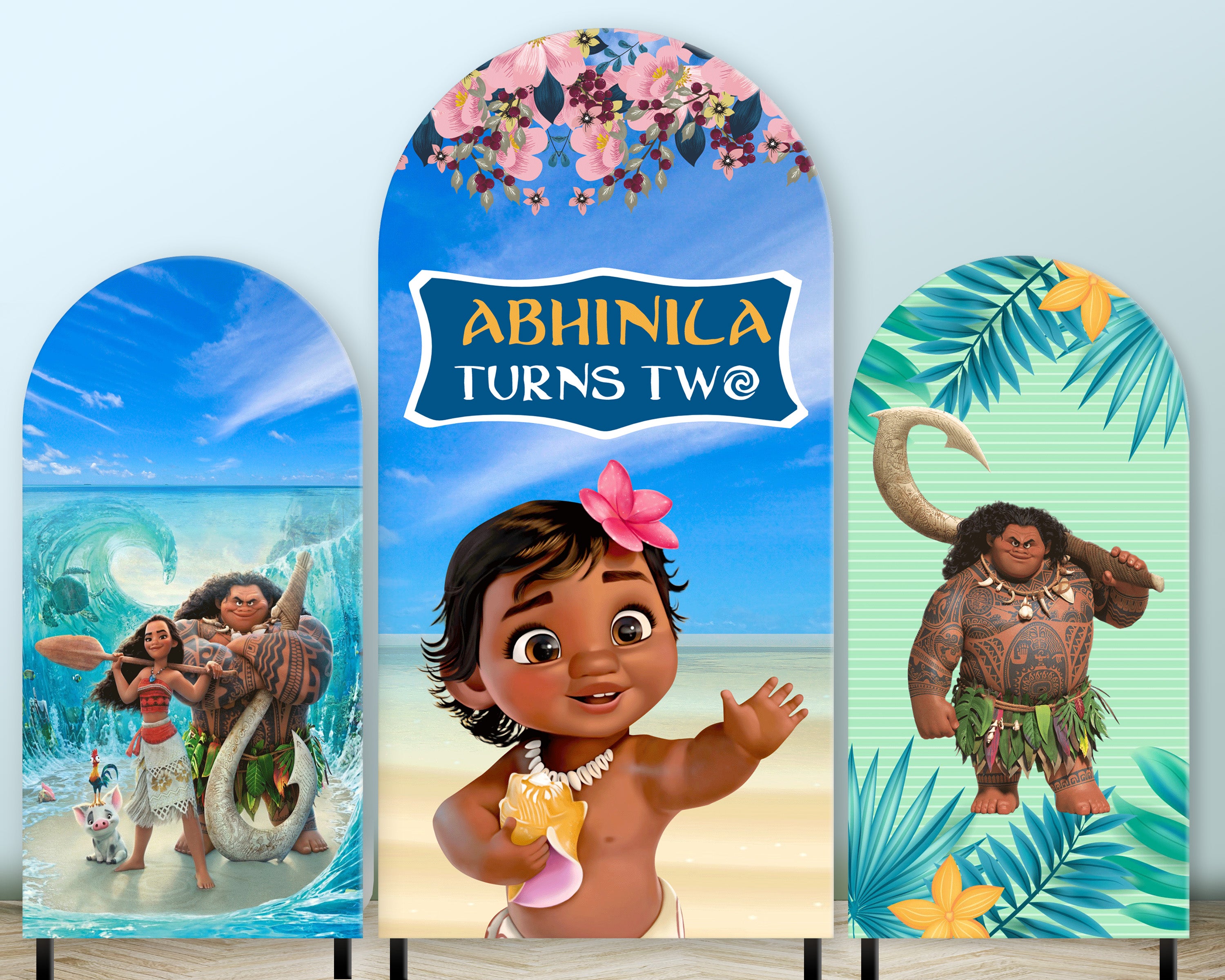 Moana Theme Arch Backdrop - image 4 of 4 | Party Supplies India