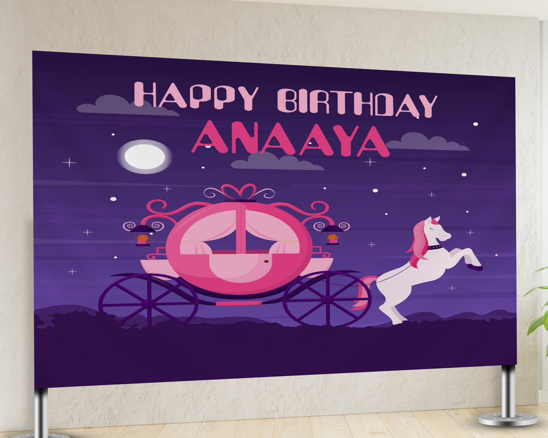 Princess Theme Customized Backdrop