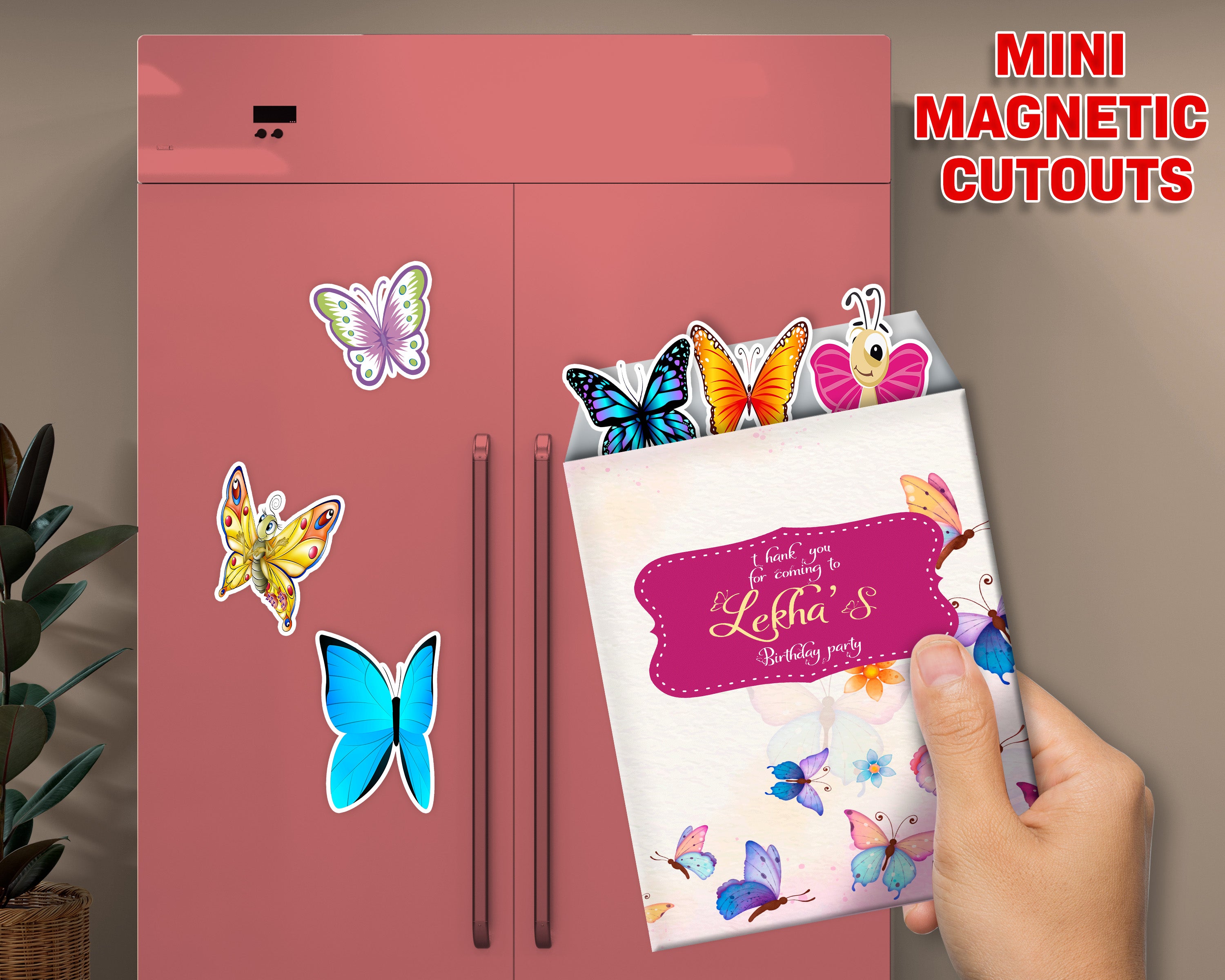 Butterfly theme Mini Magnetic Return Gift Pack