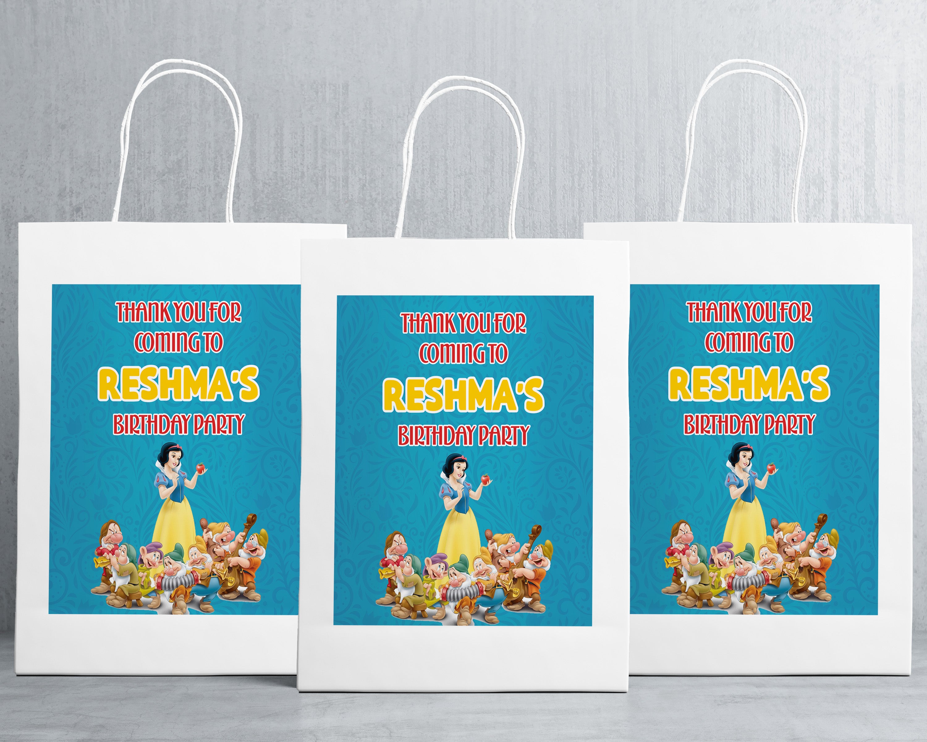 Snow White And Theme Oversized Return Gift Bag - image 1 of 5 | Party Supplies India