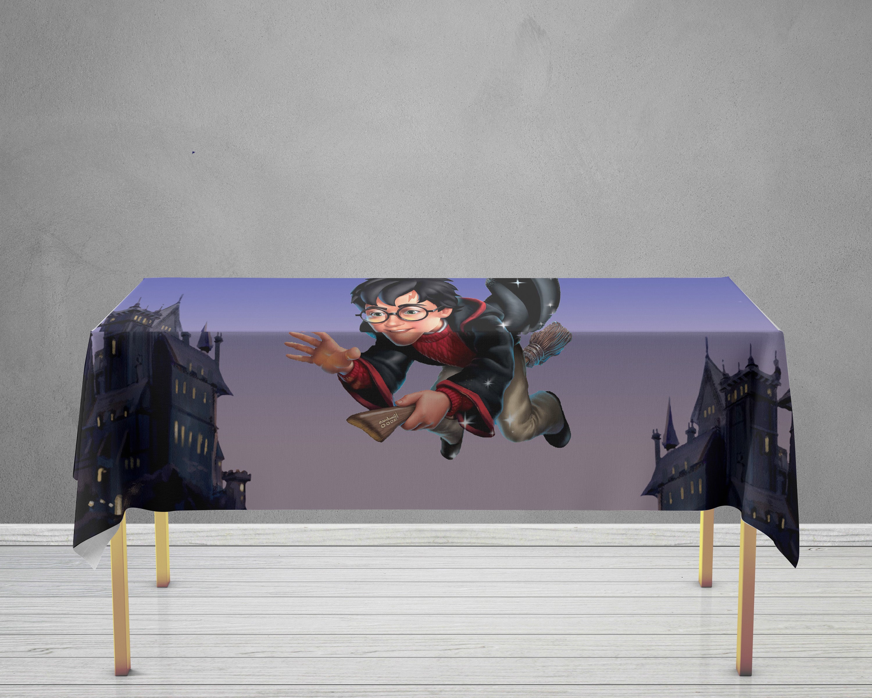 Harry Potter Theme Cake Tablecover