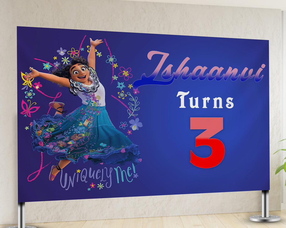 Encanto Theme Backdrop