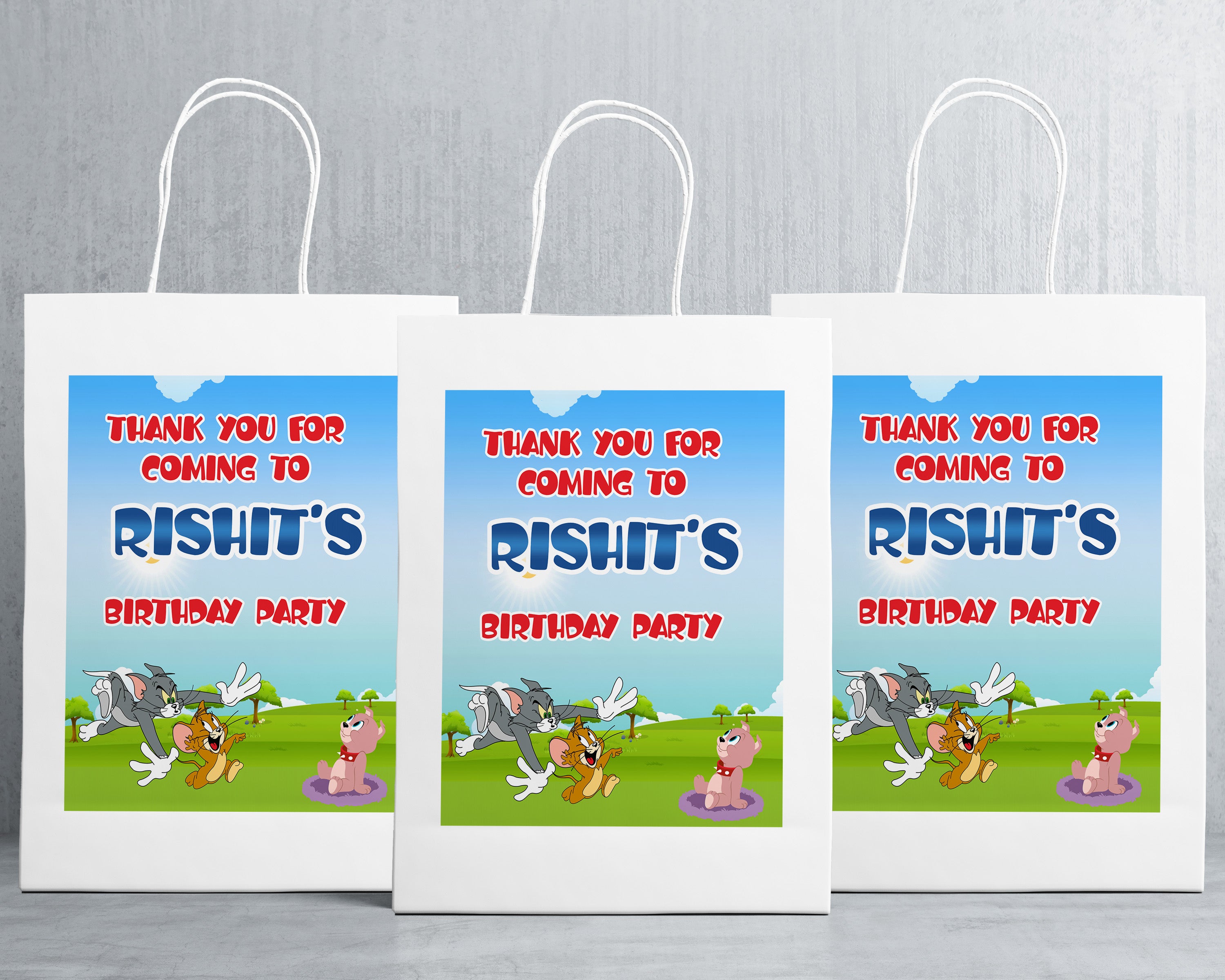 Tom & Jerry Theme Oversized Return Gift Bag - image 1 of 5 | Party Supplies India