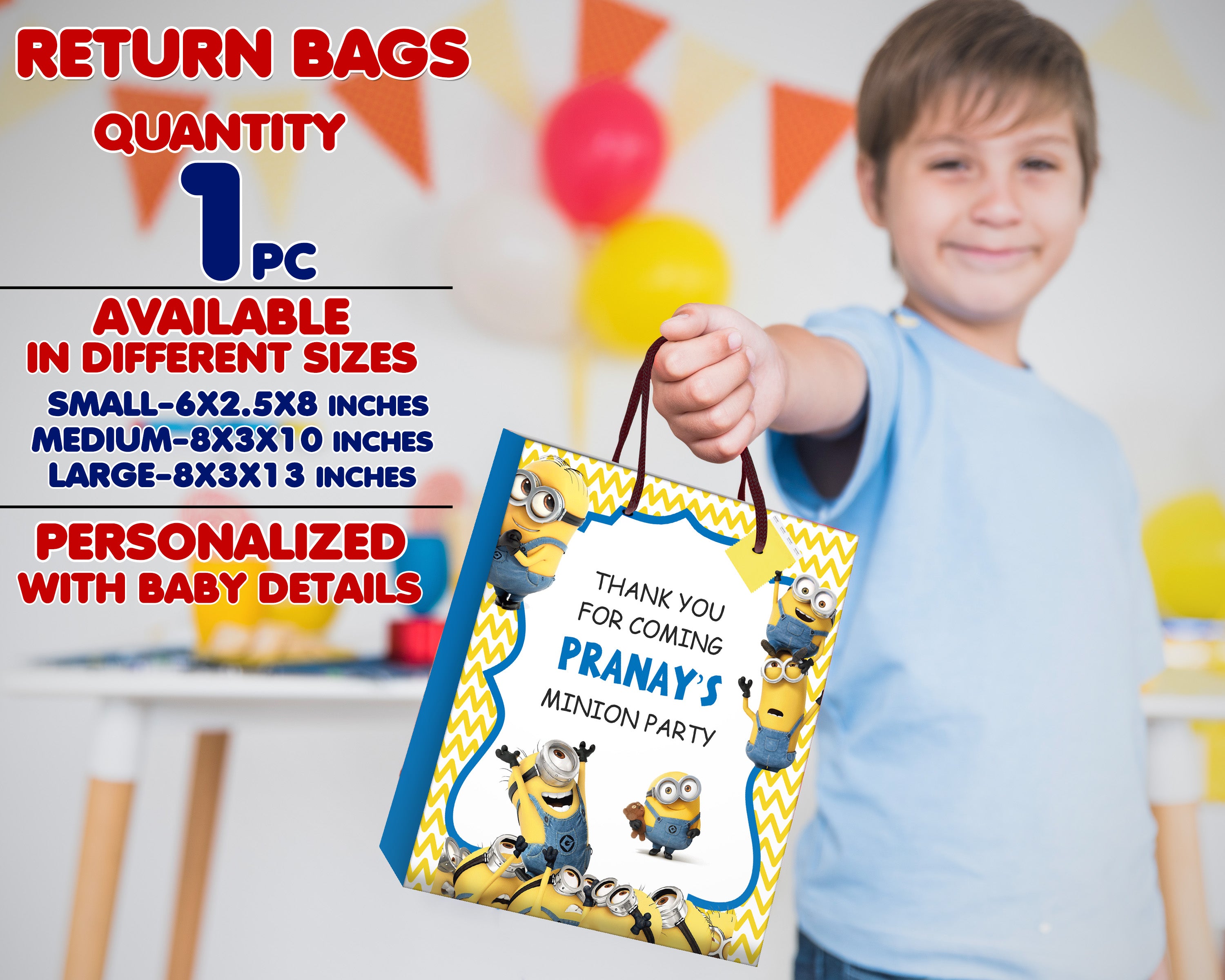 Minions Theme Return Gift Combo