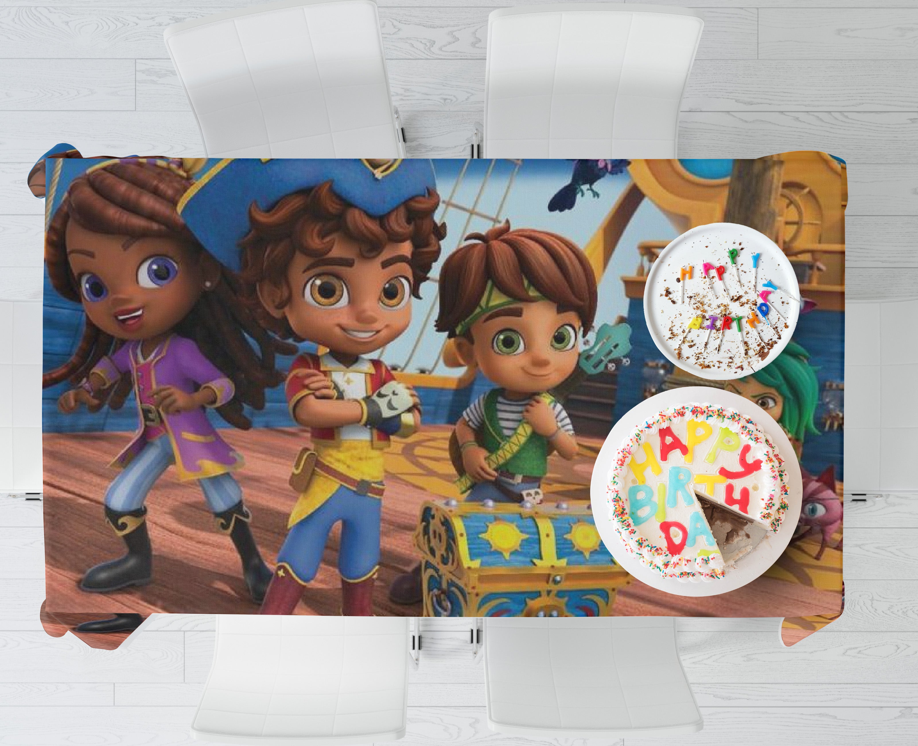 Santiago Theme Cake Tablecover