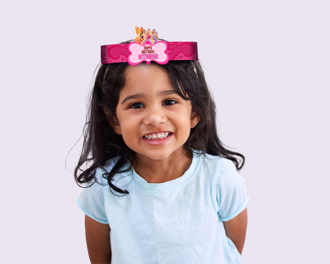 Barbie Theme Crown Hat