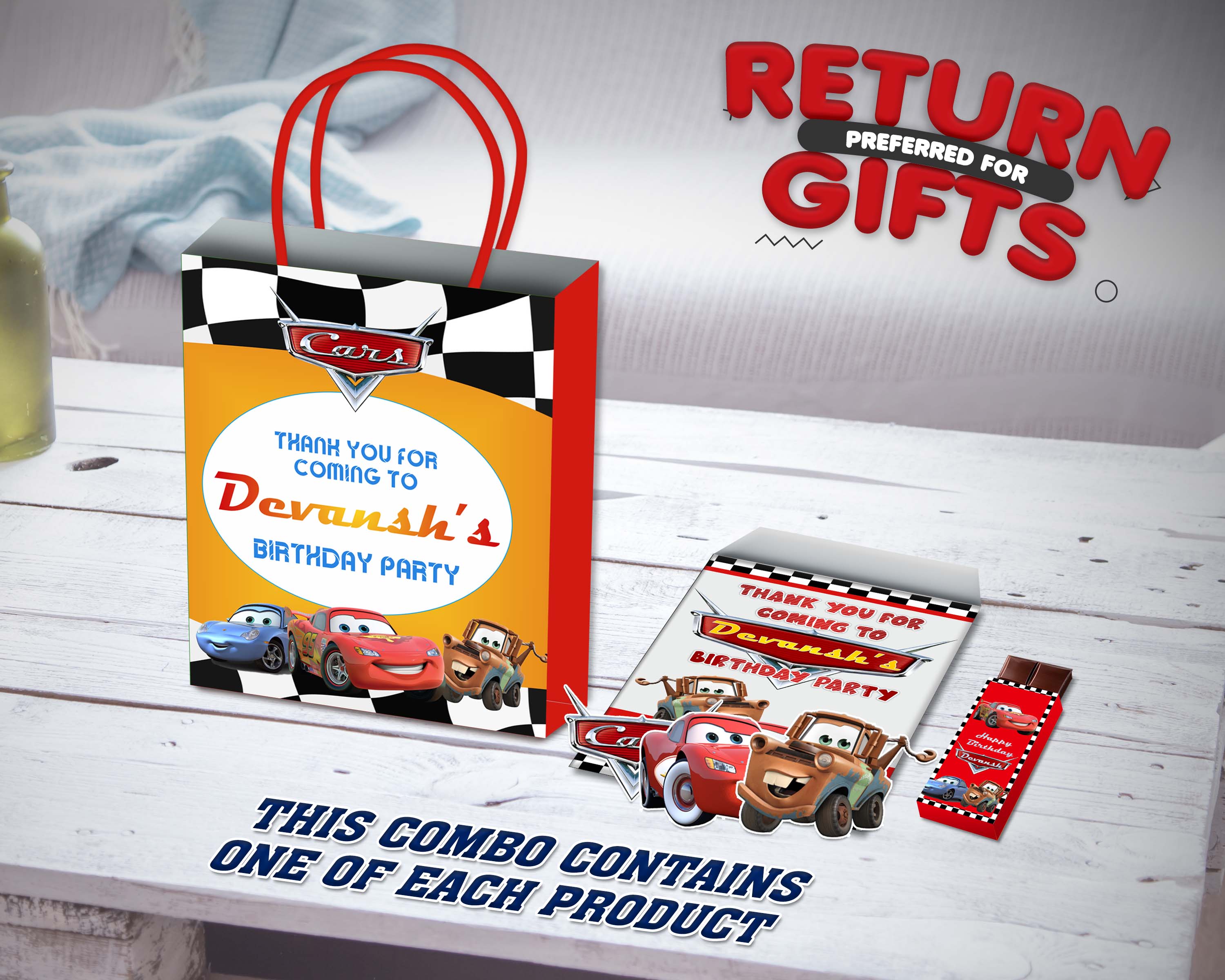 Car Theme Return Gift Combo