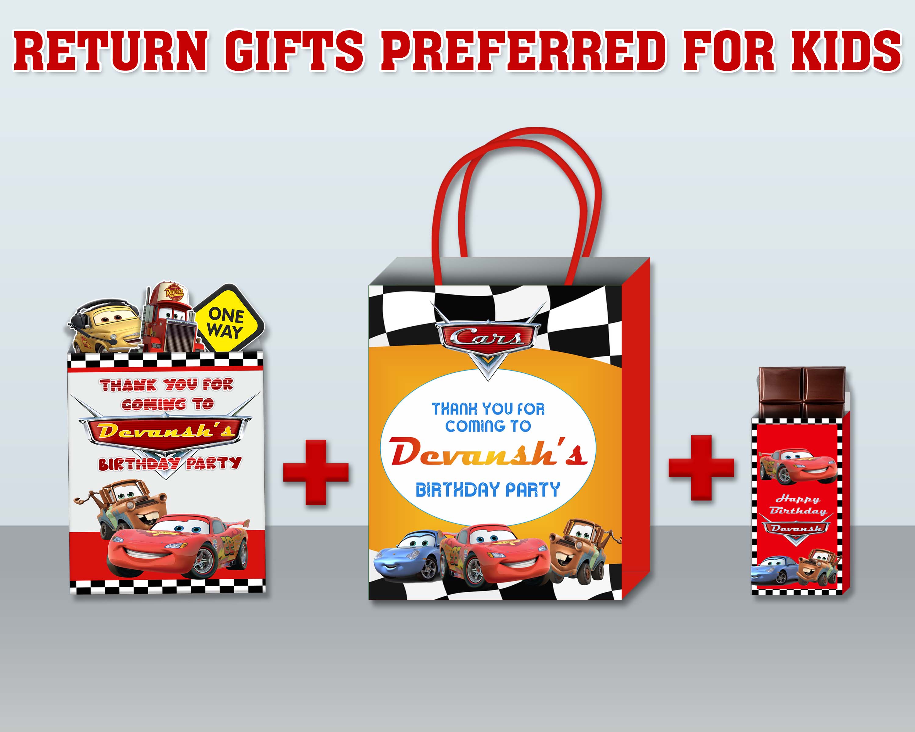 Car Theme Return Gift Combo