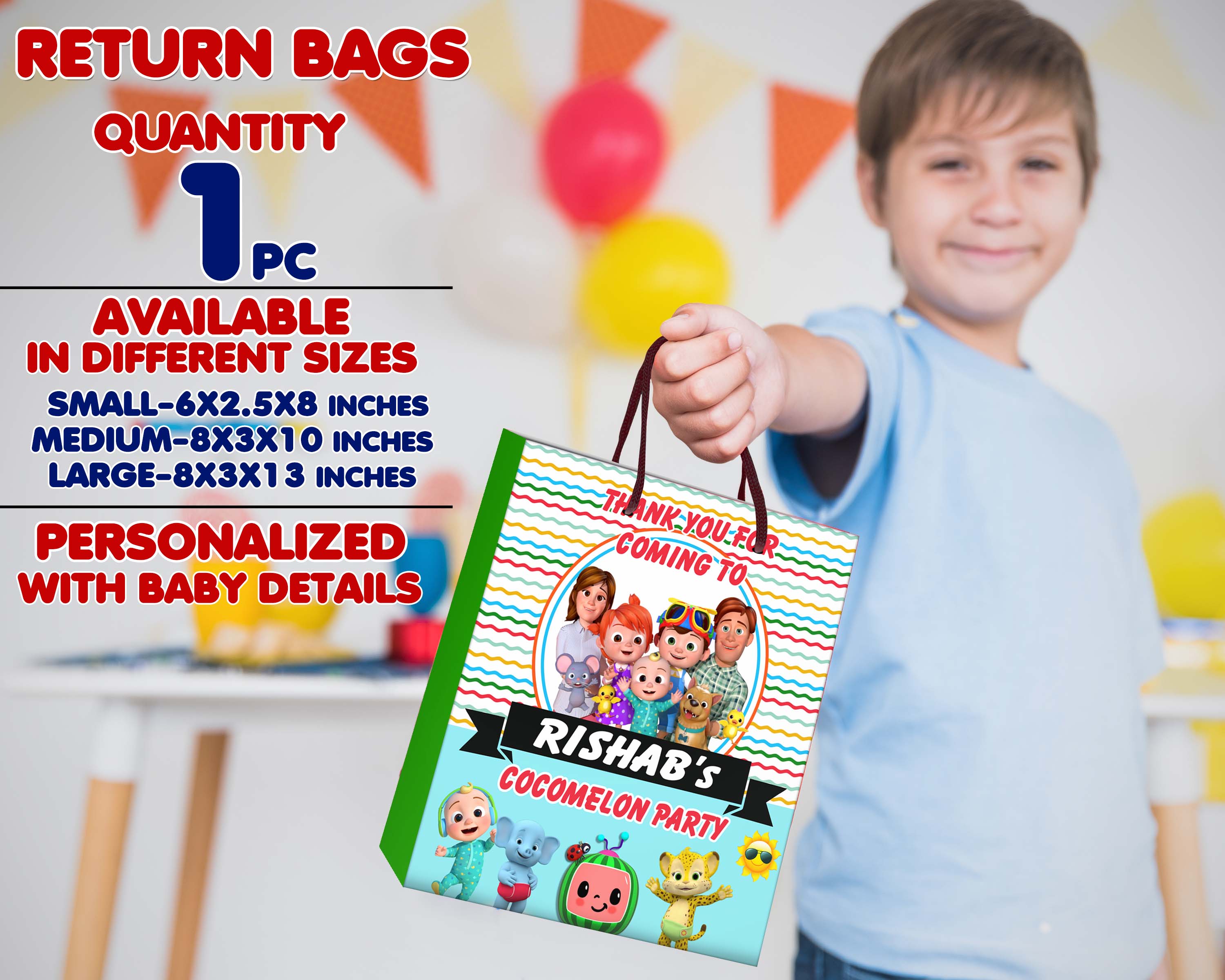 Cocomelon Theme Return Gift Combo