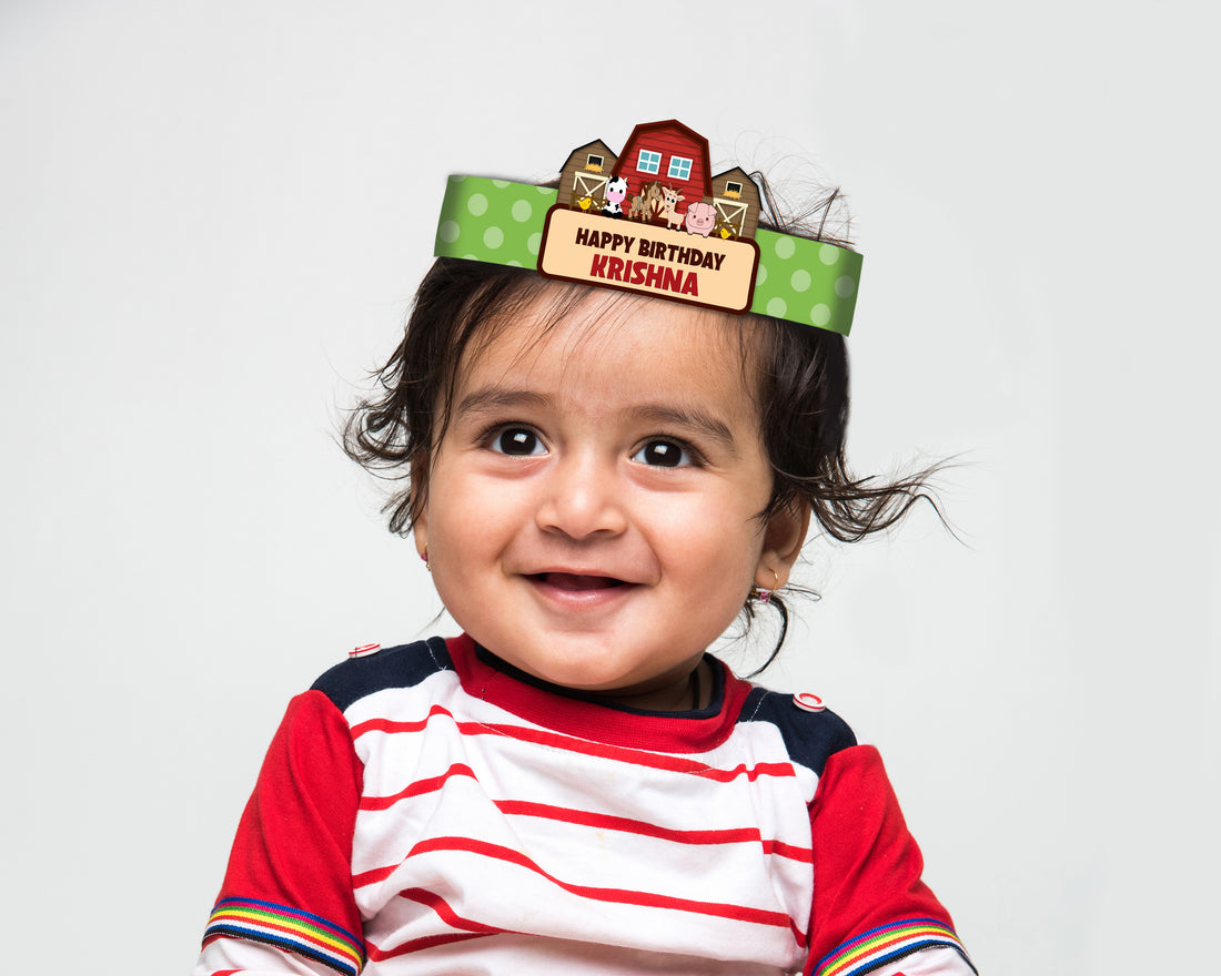 Farm Theme Crown Hat