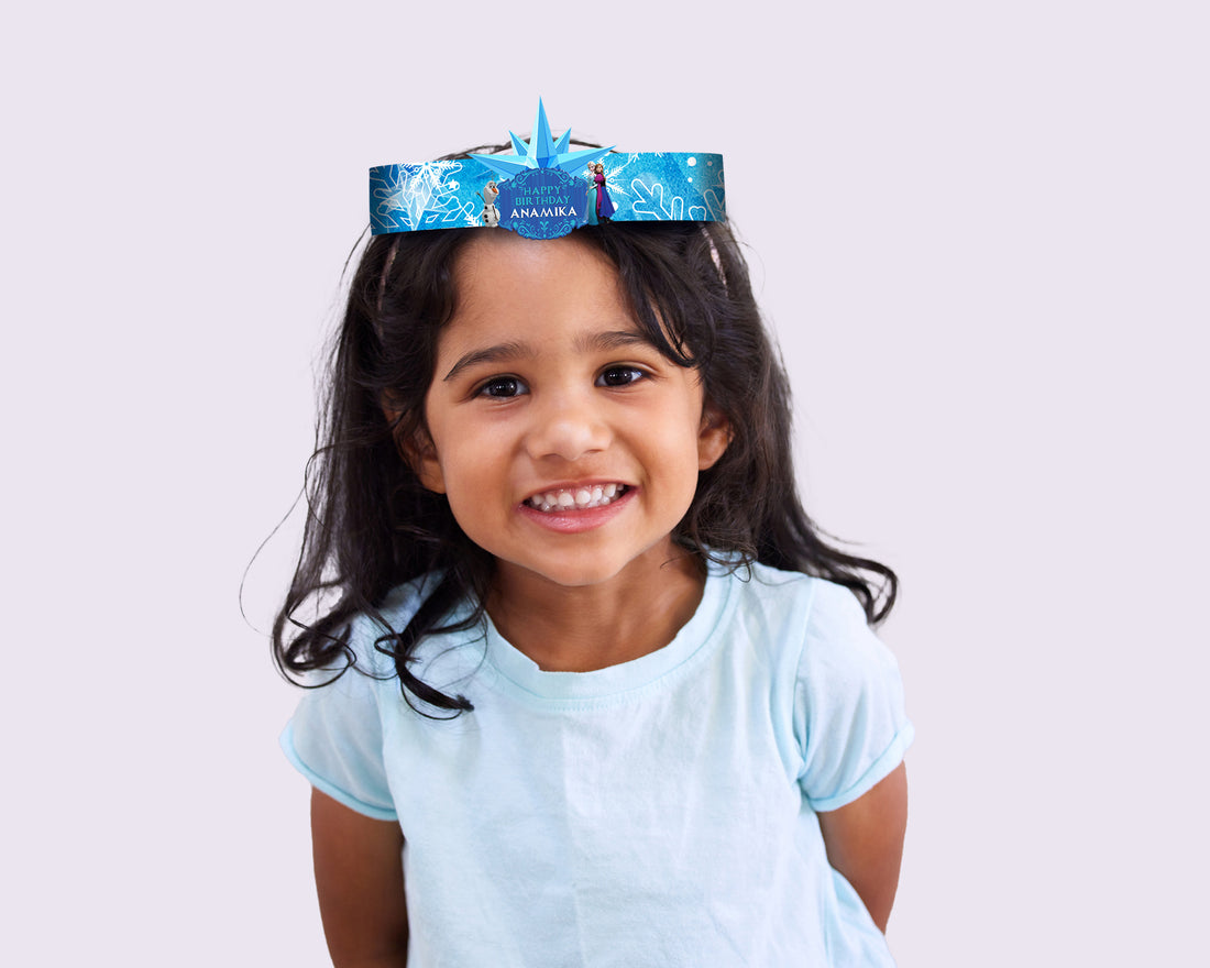 Frozen Theme Crown Hat