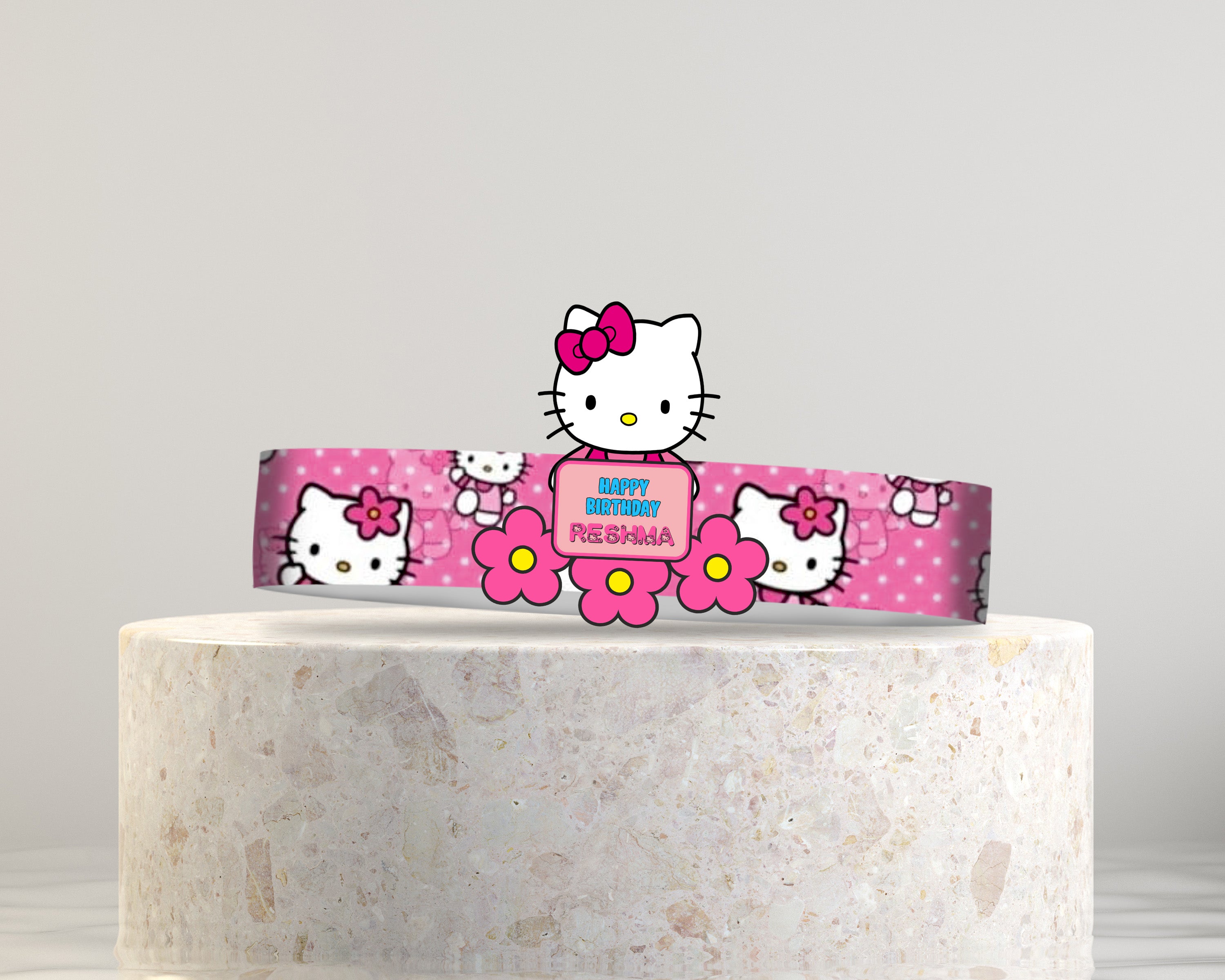 Hello Kitty Theme Crown Hat