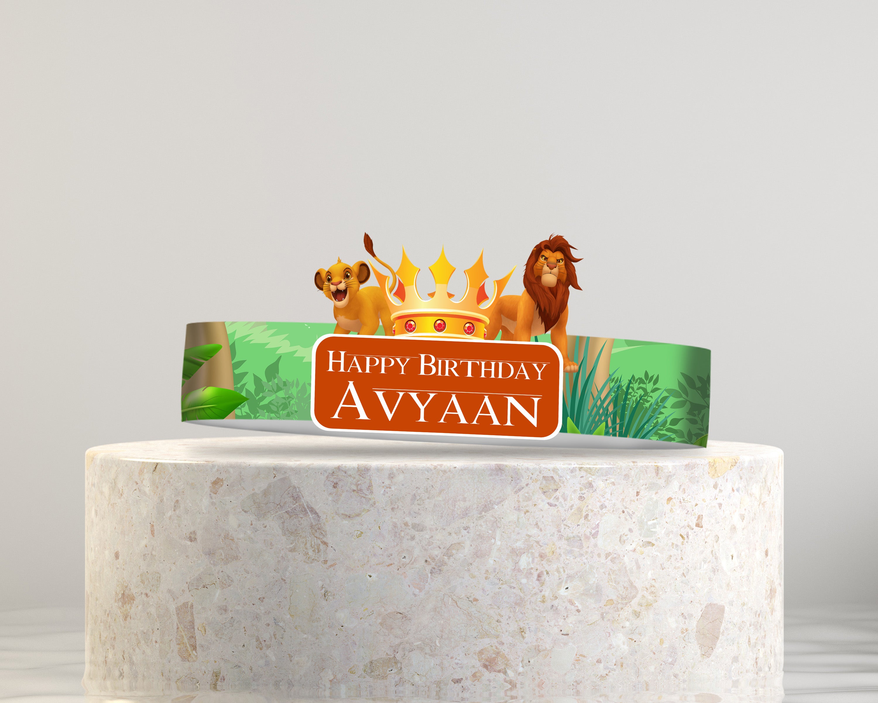 Lion King Theme Crown Hat