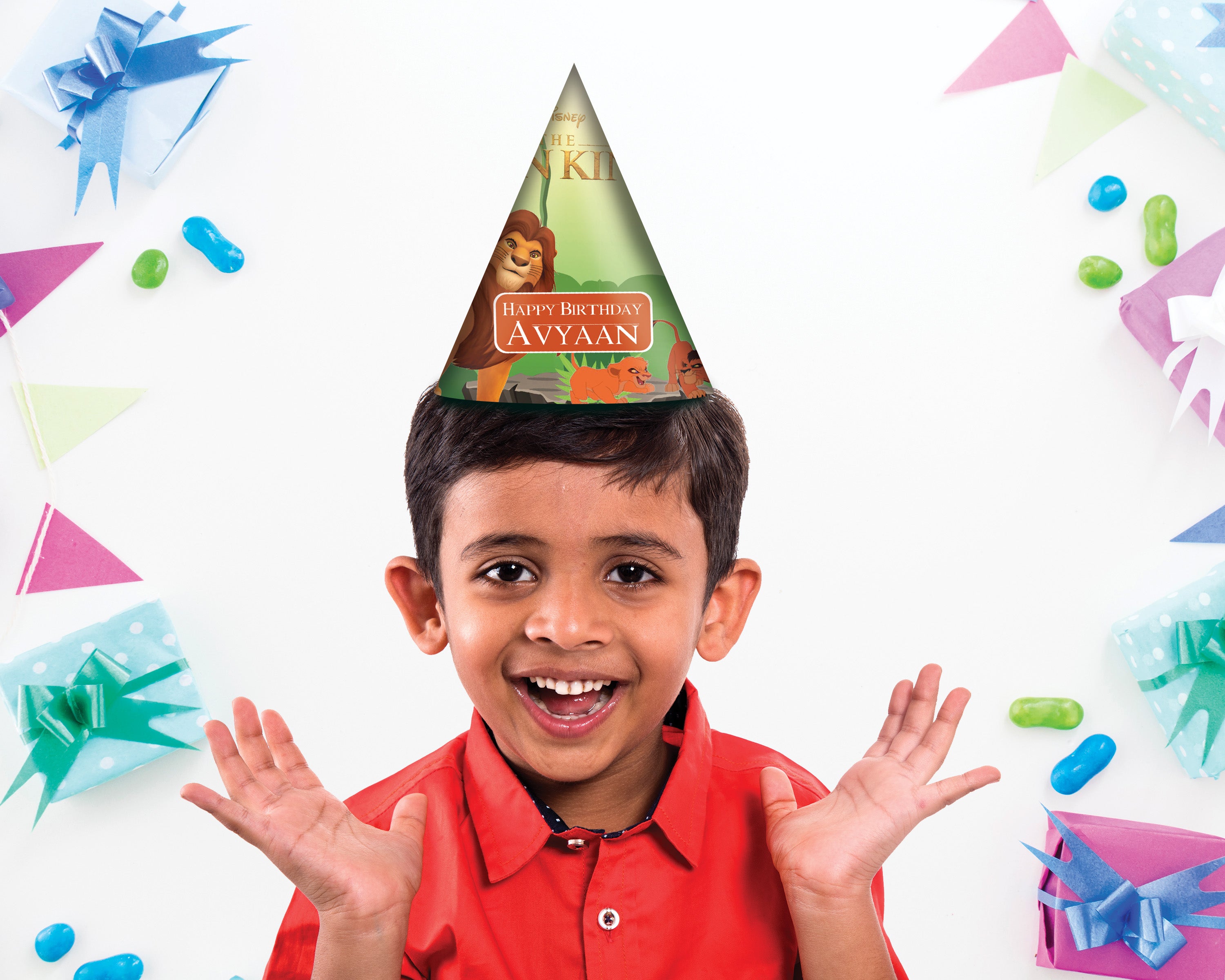 Lion King Theme Customized Hat