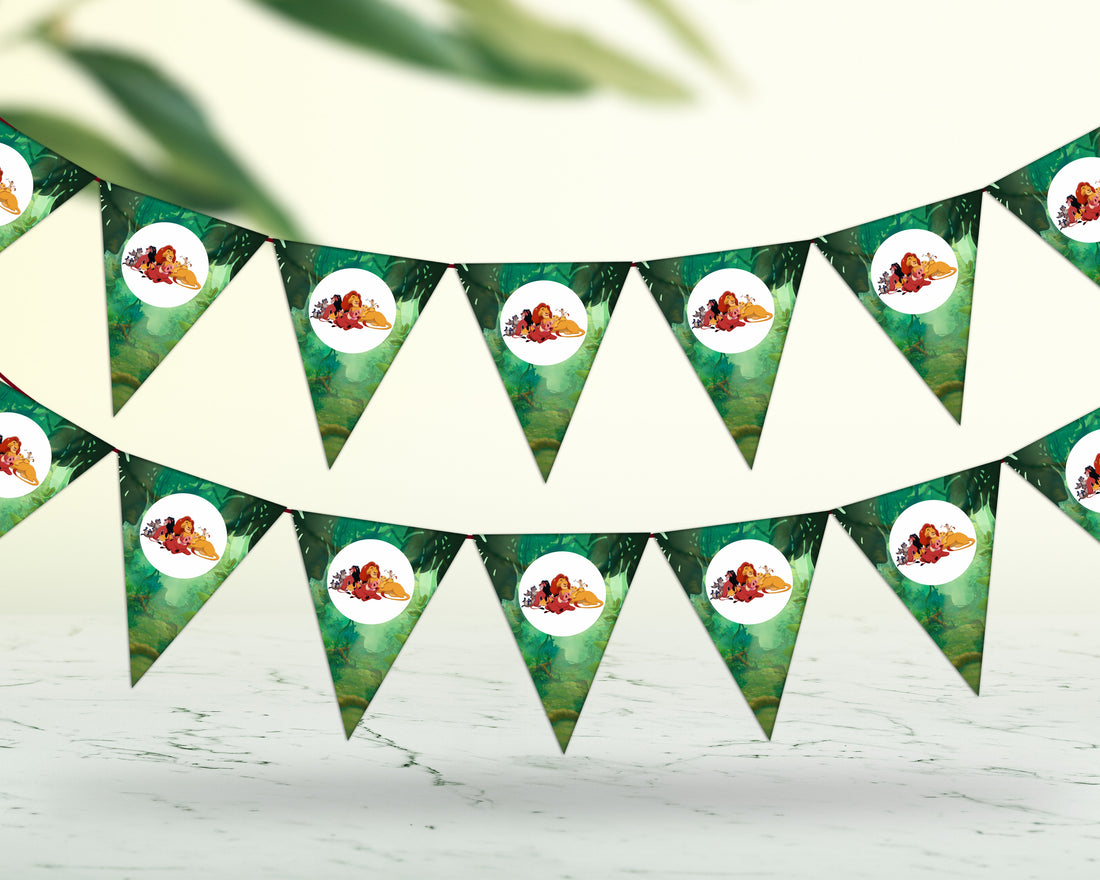 Lion King Theme Flag Hanging