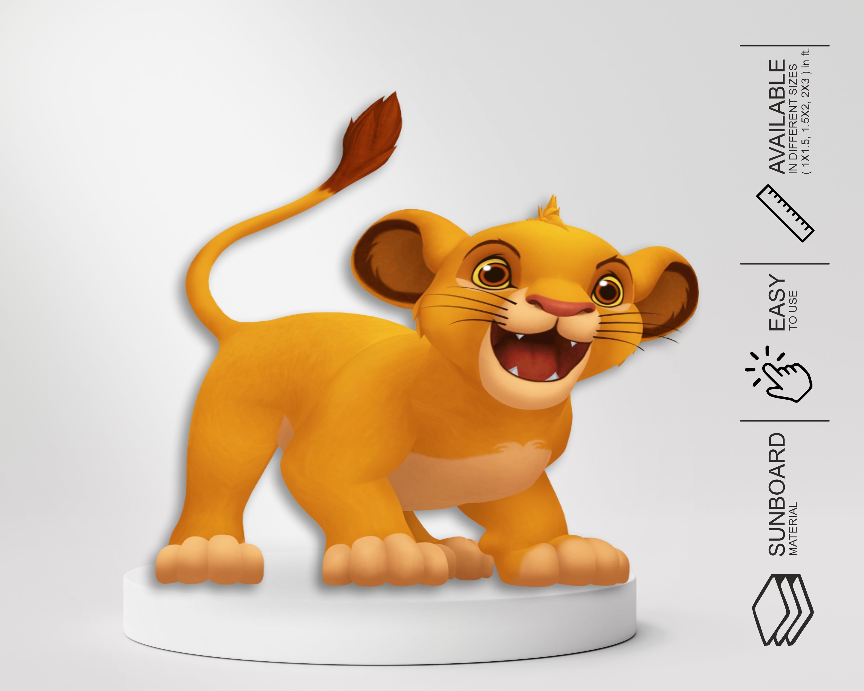 Lion King Theme Little Cutout