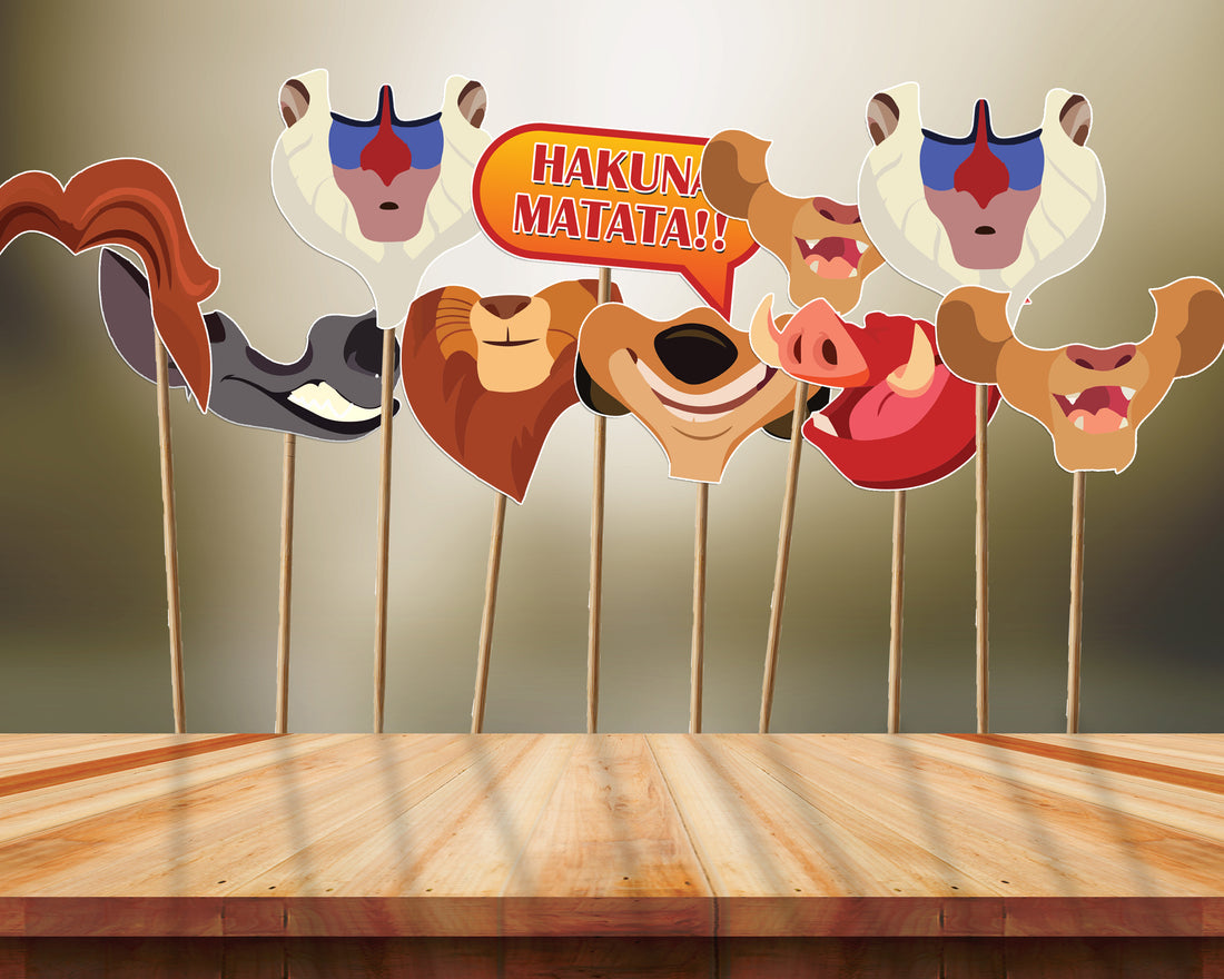 Lion King Theme Props